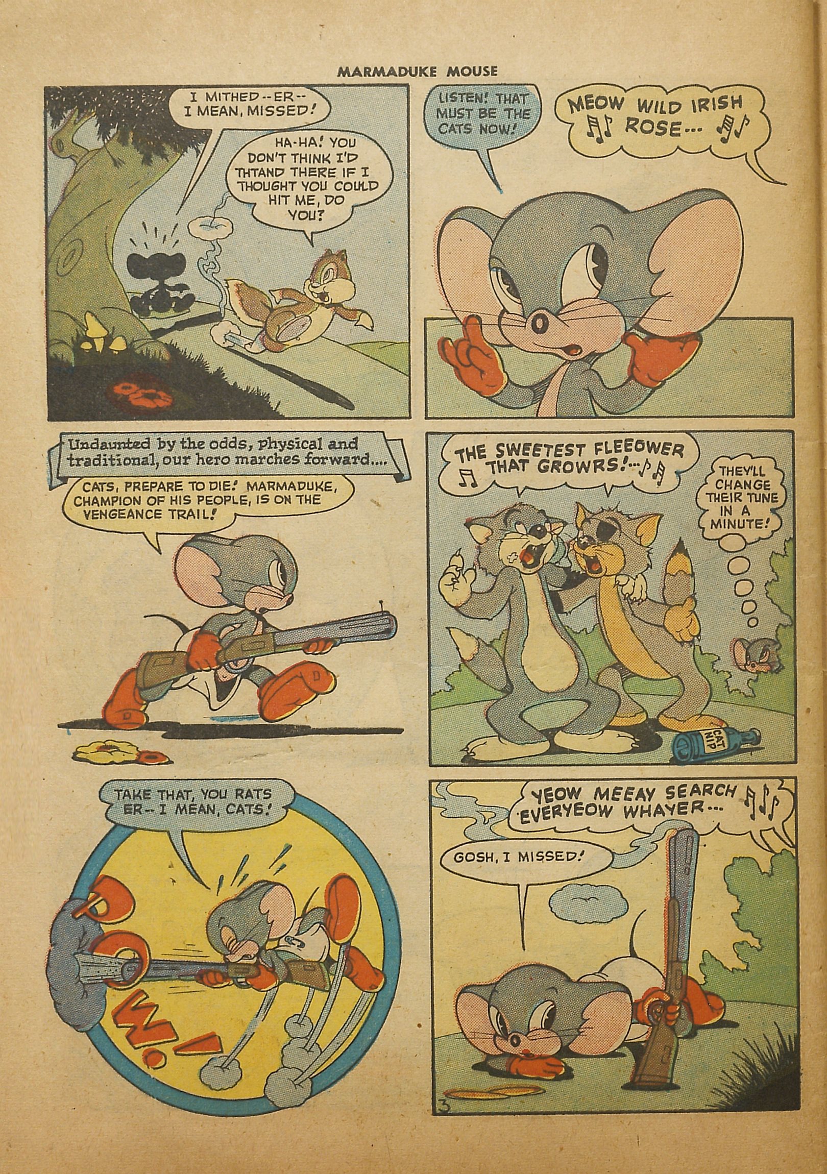 Read online Marmaduke Mouse comic -  Issue #4 - 46