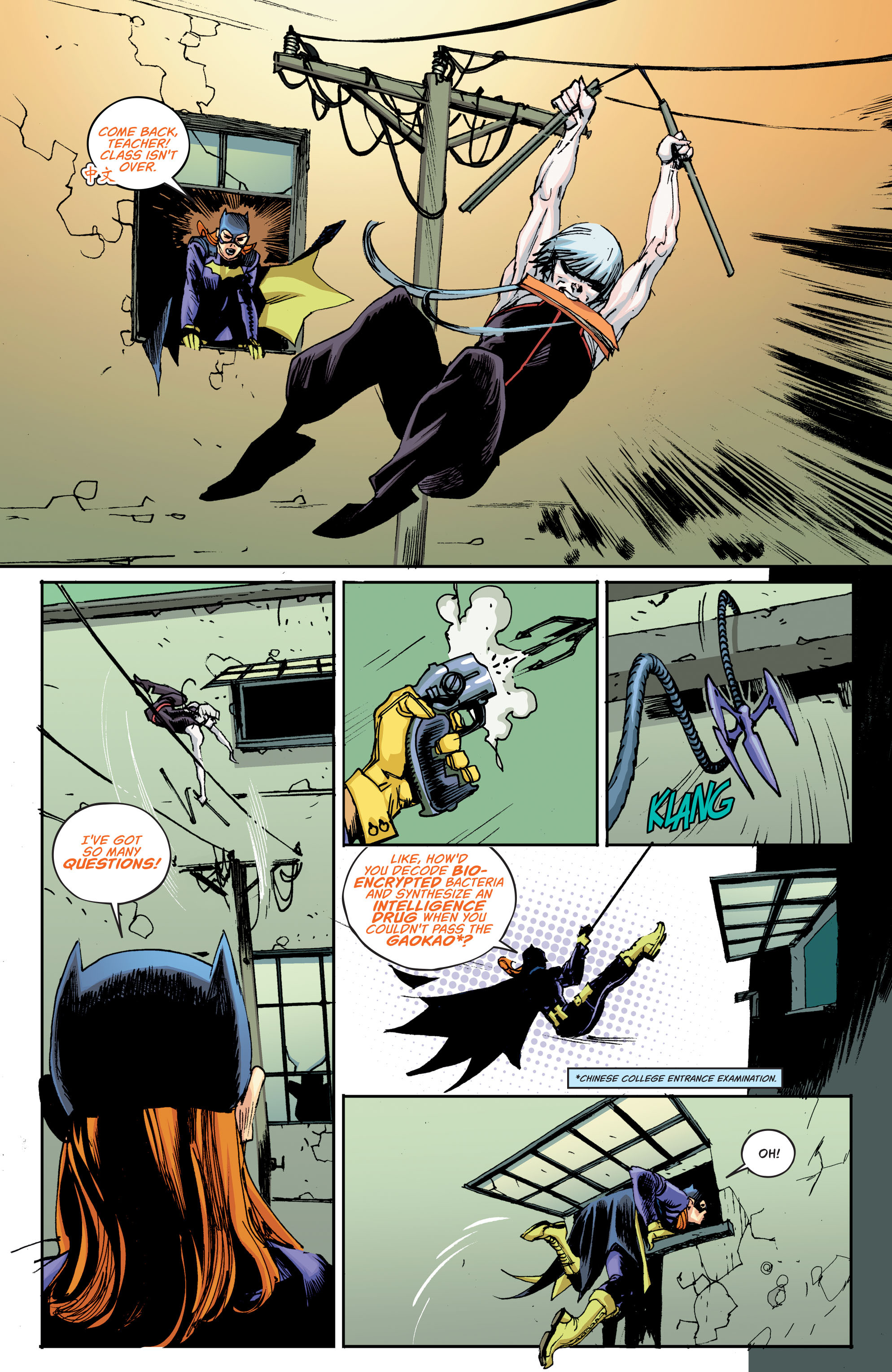 Read online Batgirl (2016) comic -  Issue #5 - 7
