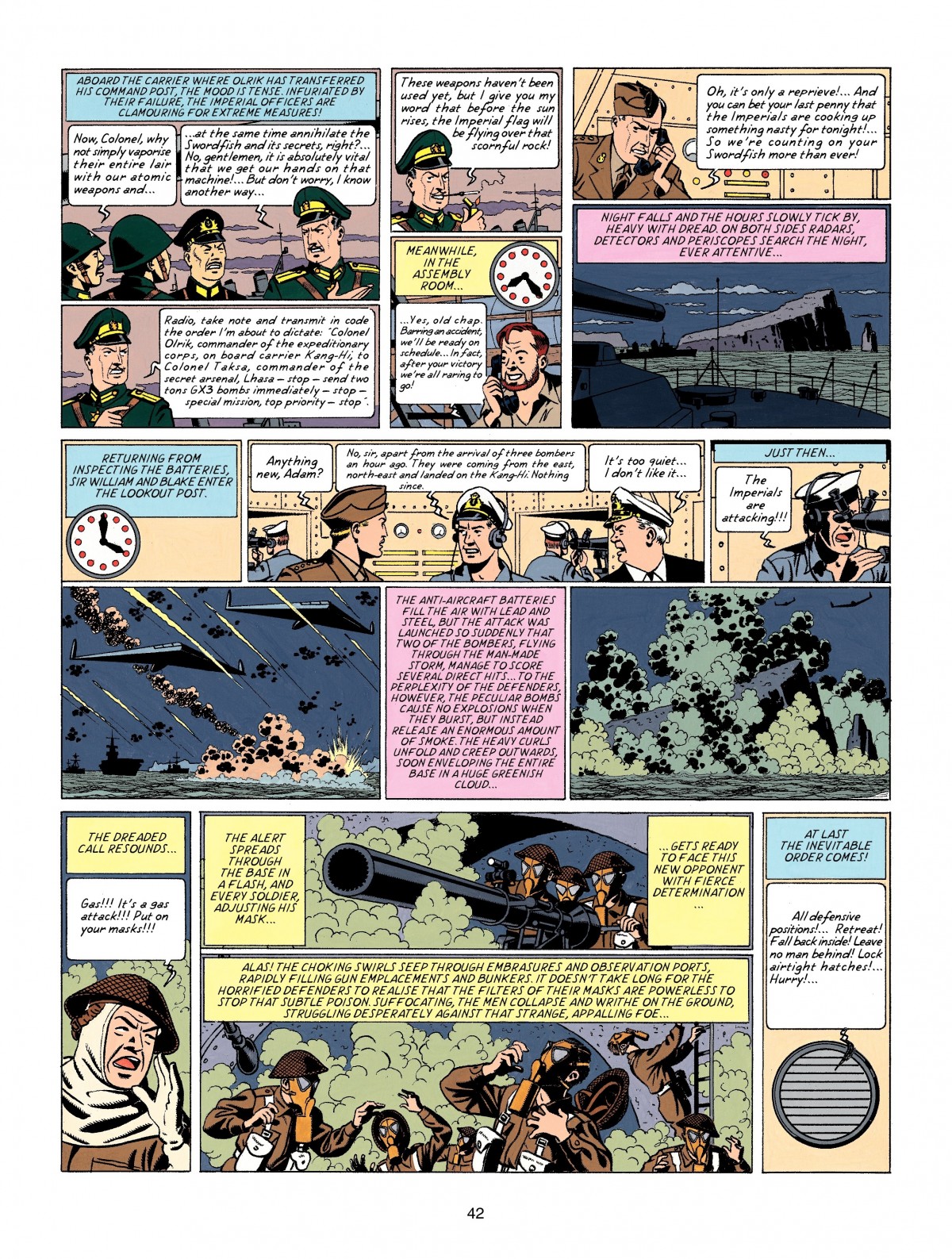 Read online Blake & Mortimer comic -  Issue #17 - 42