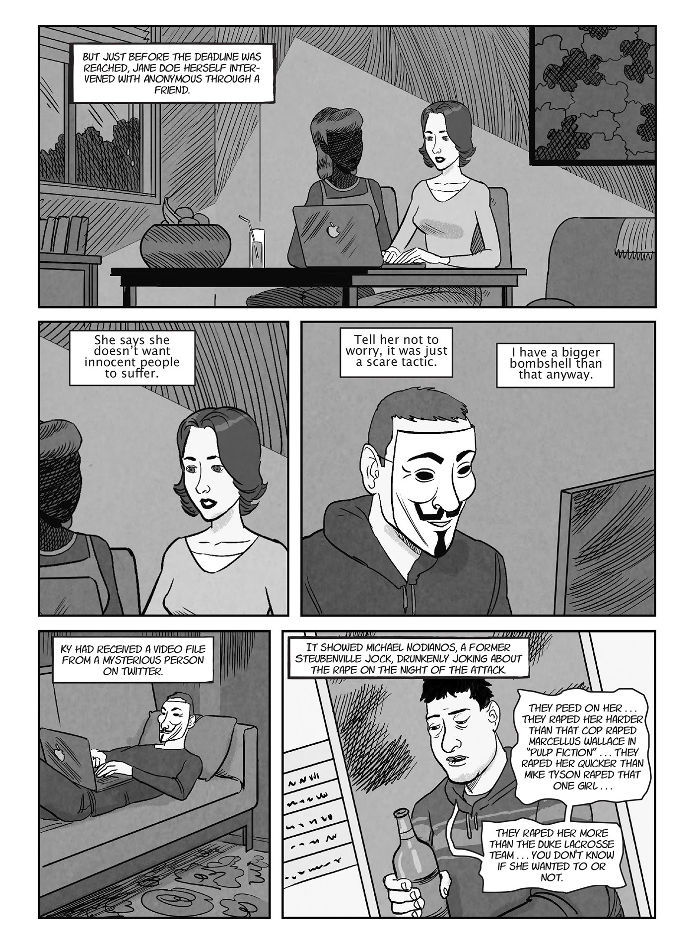 Read online A for Anonymous: How a Mysterious Hacker Collective Transformed the World comic -  Issue # TPB - 93