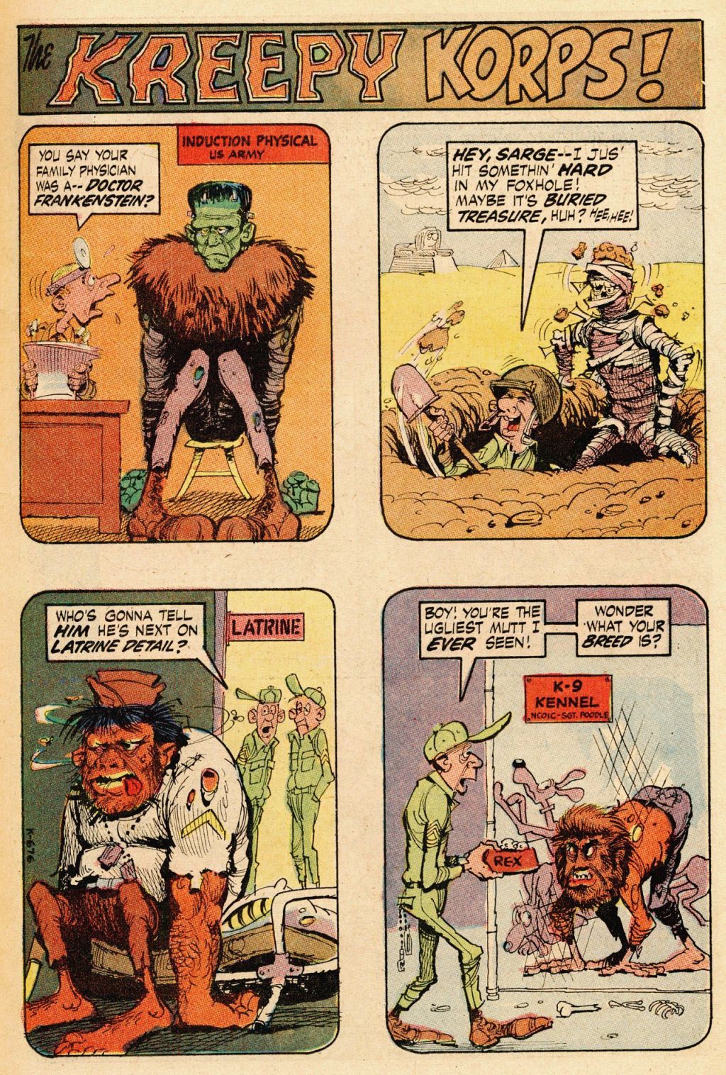 Read online Weird War Tales (1971) comic -  Issue #3 - 21