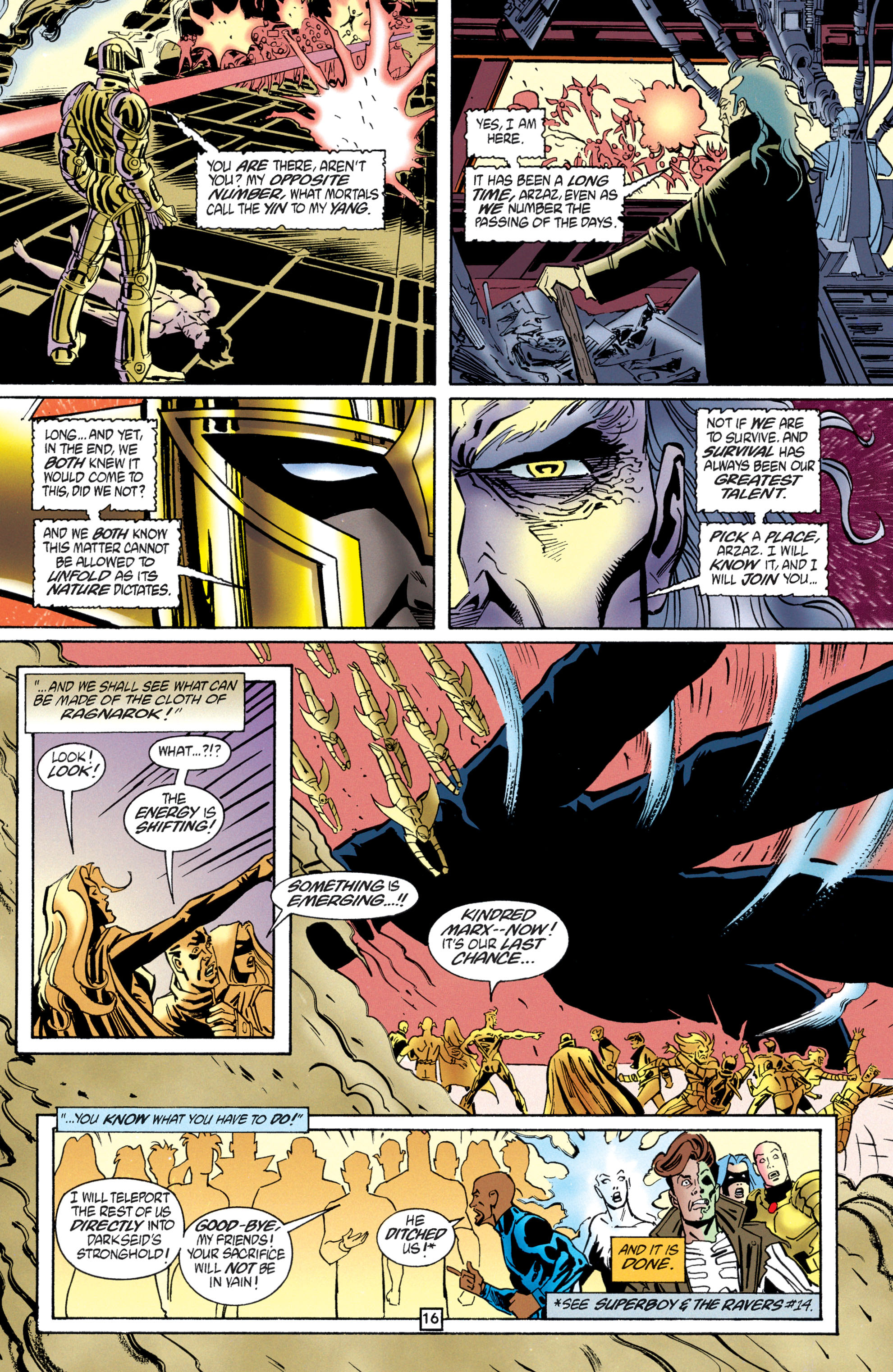 Read online Genesis comic -  Issue #4 - 16