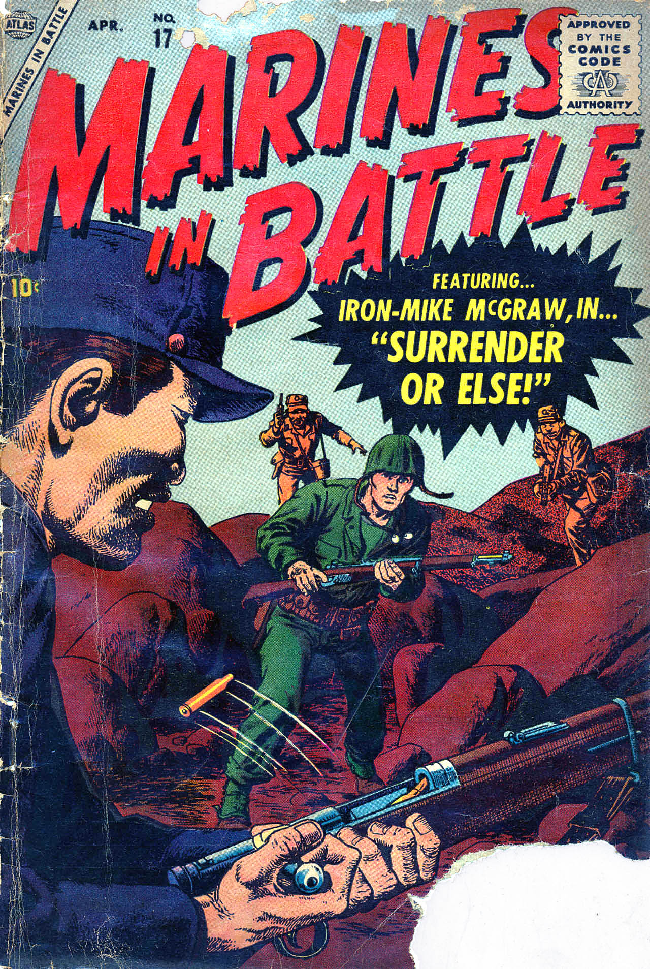 Read online Marines in Battle comic -  Issue #17 - 2