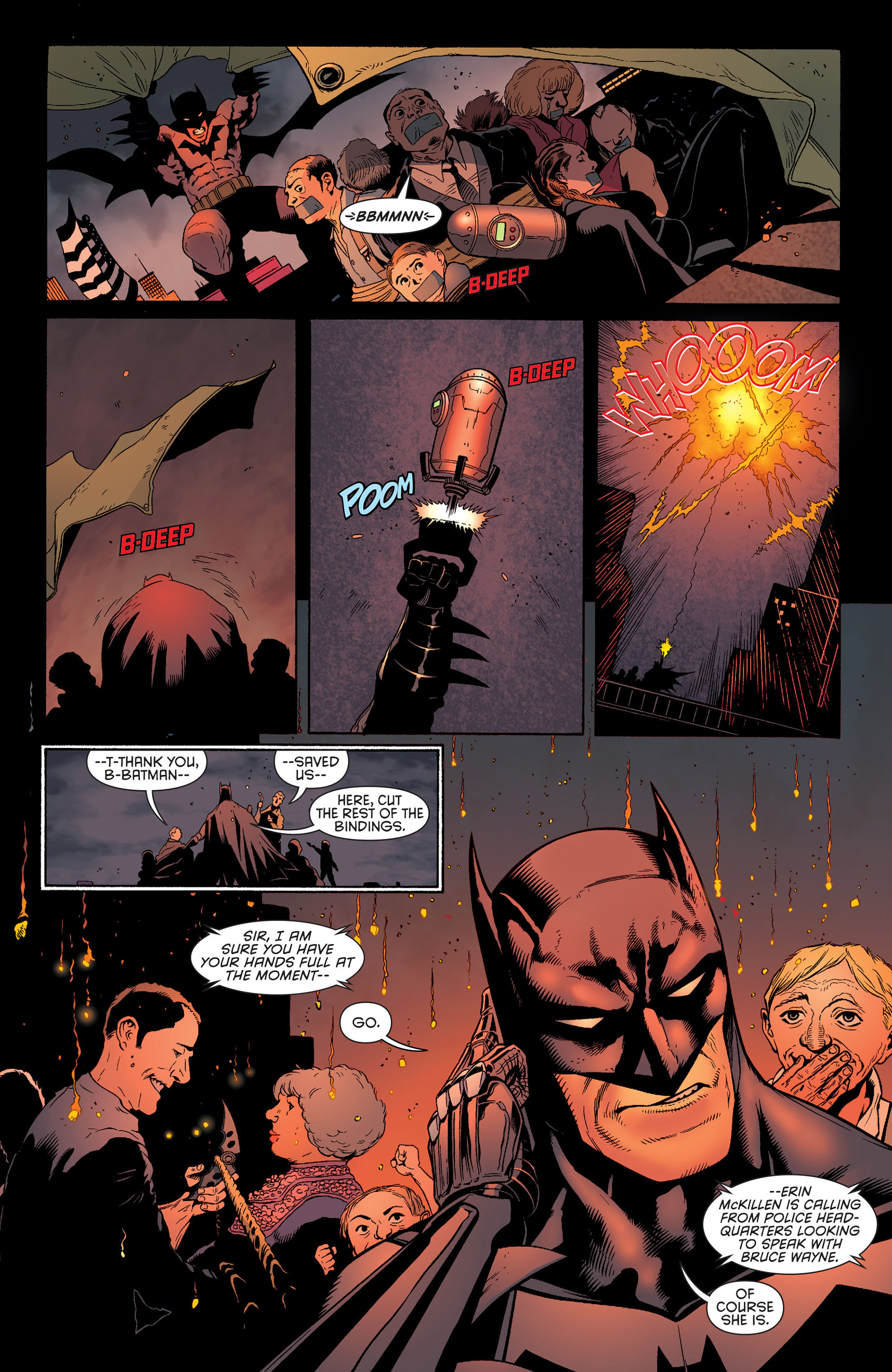 Read online Batman and Robin (2011) comic -  Issue #25 - Batman and Two-Face - 6