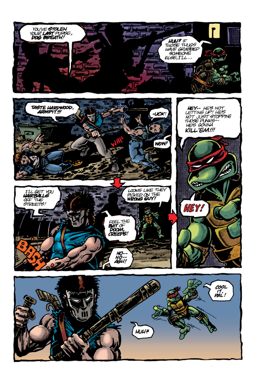 Read online Teenage Mutant Ninja Turtles Color Classics: Raphael Micro-Series One-Shot comic -  Issue # Full - 12