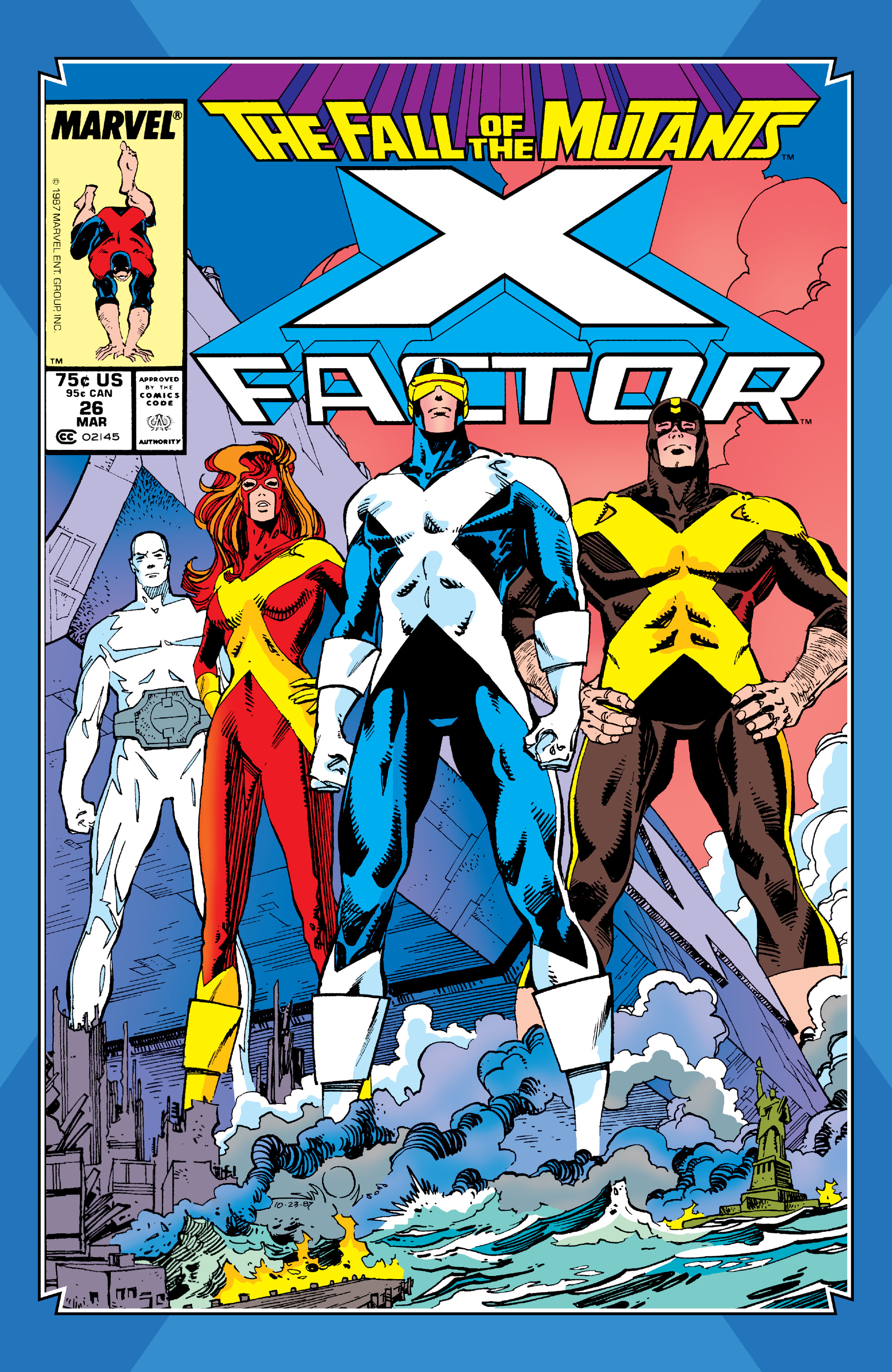 Read online X-Men Milestones: Fall of the Mutants comic -  Issue # TPB (Part 3) - 45