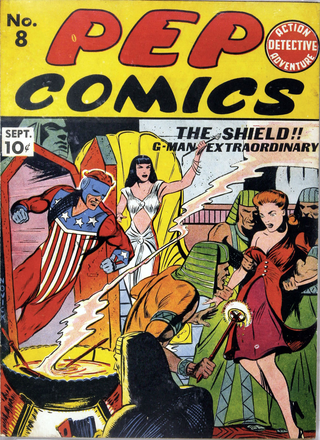 Read online Pep Comics comic -  Issue #8 - 1