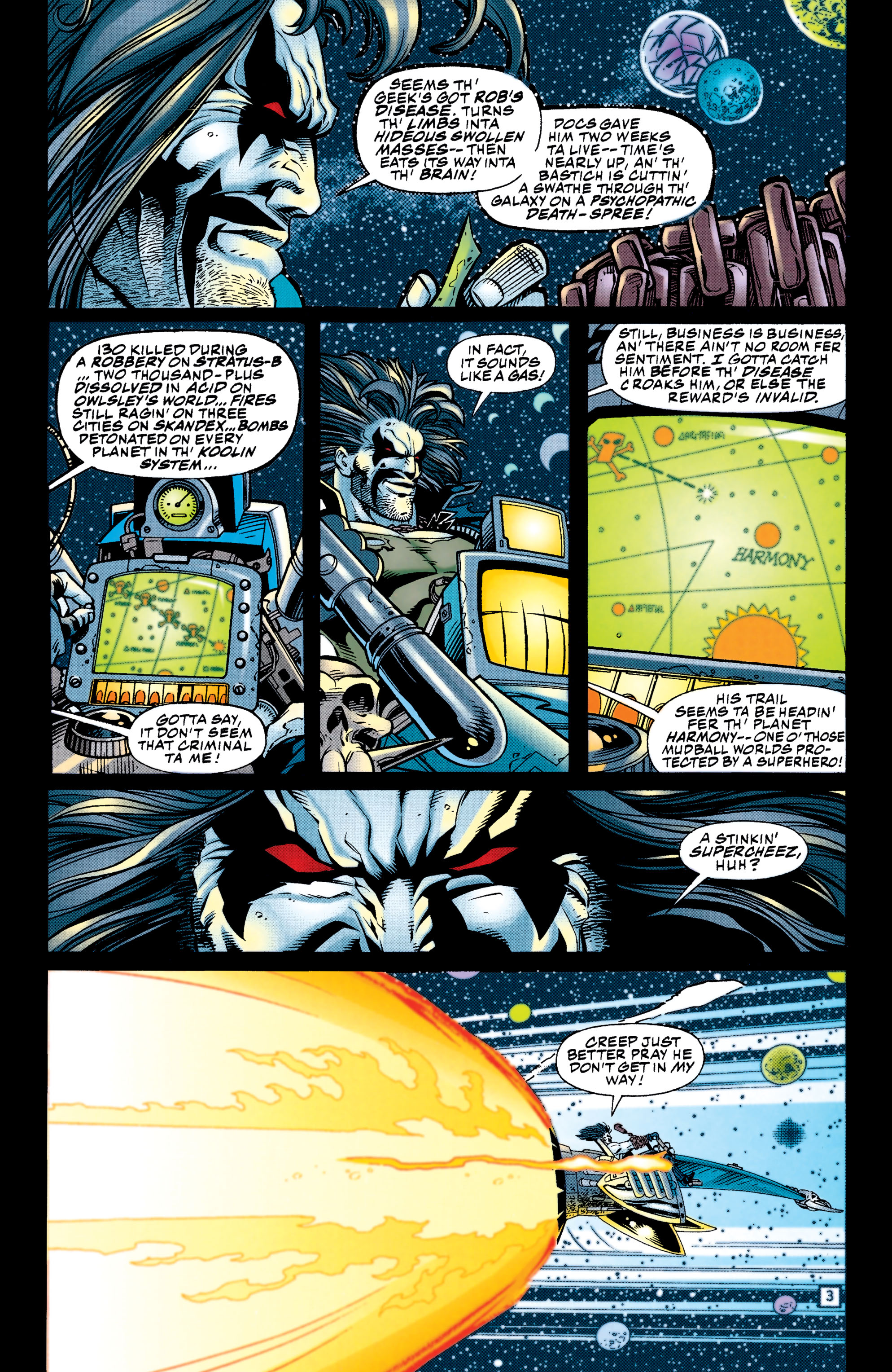 Read online Lobo (1993) comic -  Issue #5 - 4
