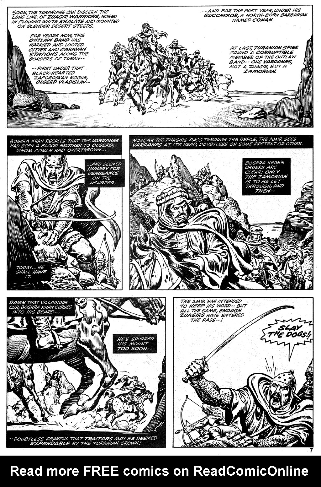 Read online The Savage Sword Of Conan comic -  Issue #35 - 7