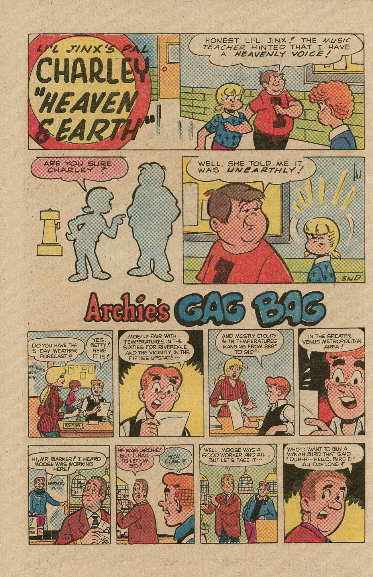 Read online Archie's TV Laugh-Out comic -  Issue #84 - 10