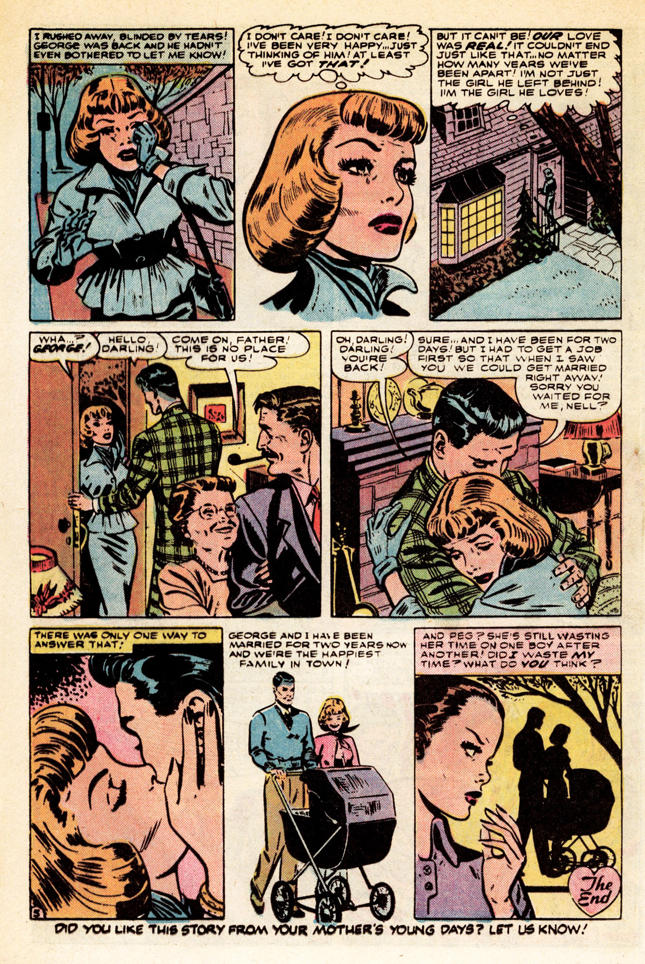 Read online Love Romances comic -  Issue #34 - 12