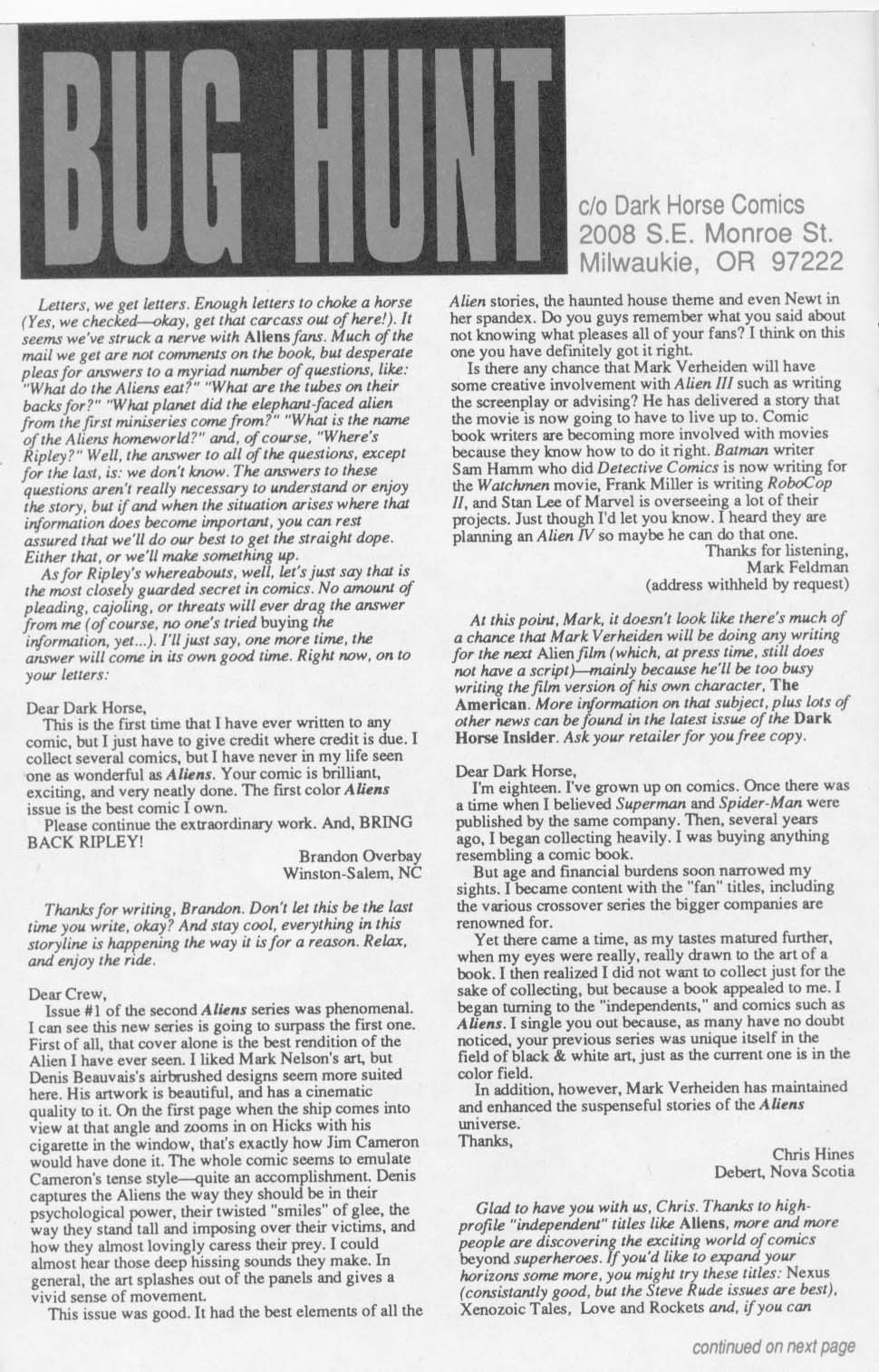 Read online Aliens (1989) comic -  Issue #2 - 28