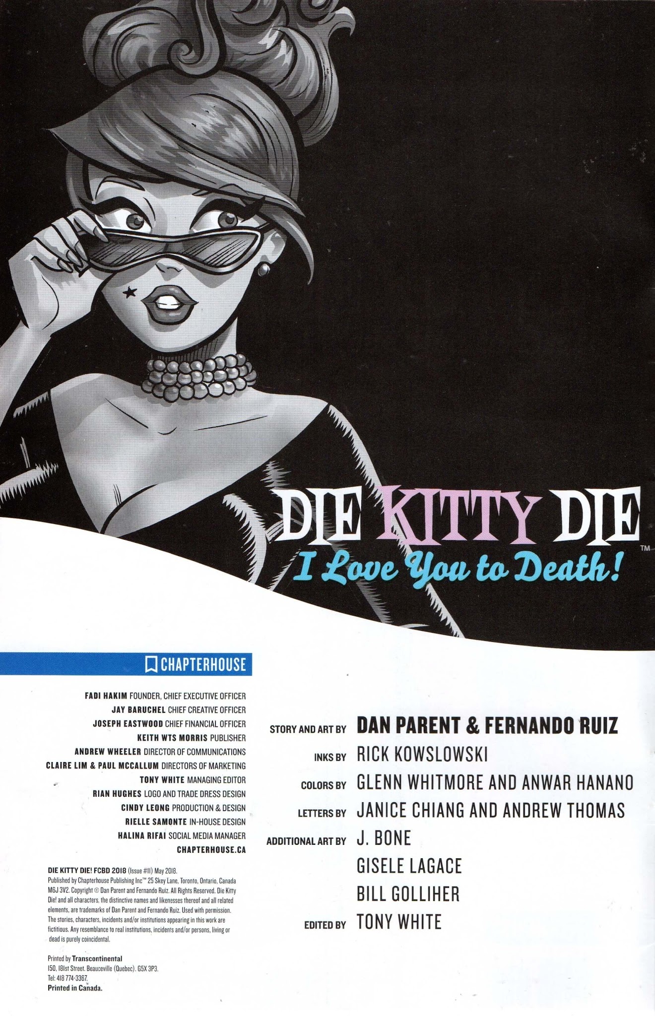 Read online Free Comic Book Day 2018 comic -  Issue # Die Kitty Die - I Love You To Death! - 2