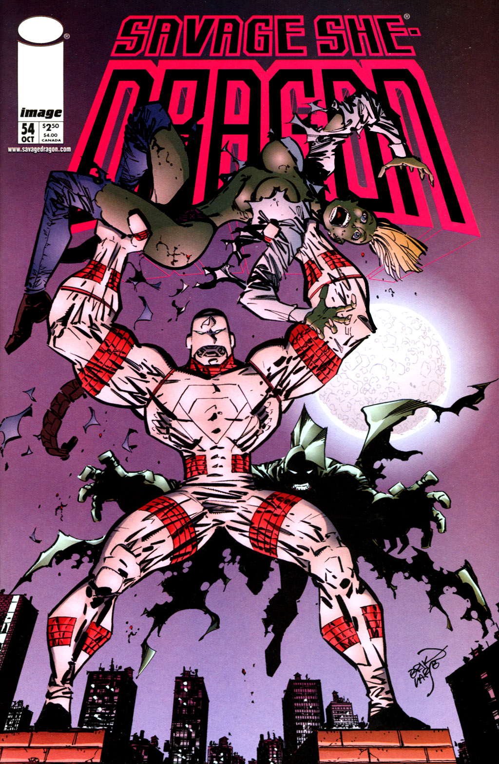 Read online The Savage Dragon (1993) comic -  Issue #54 - 1