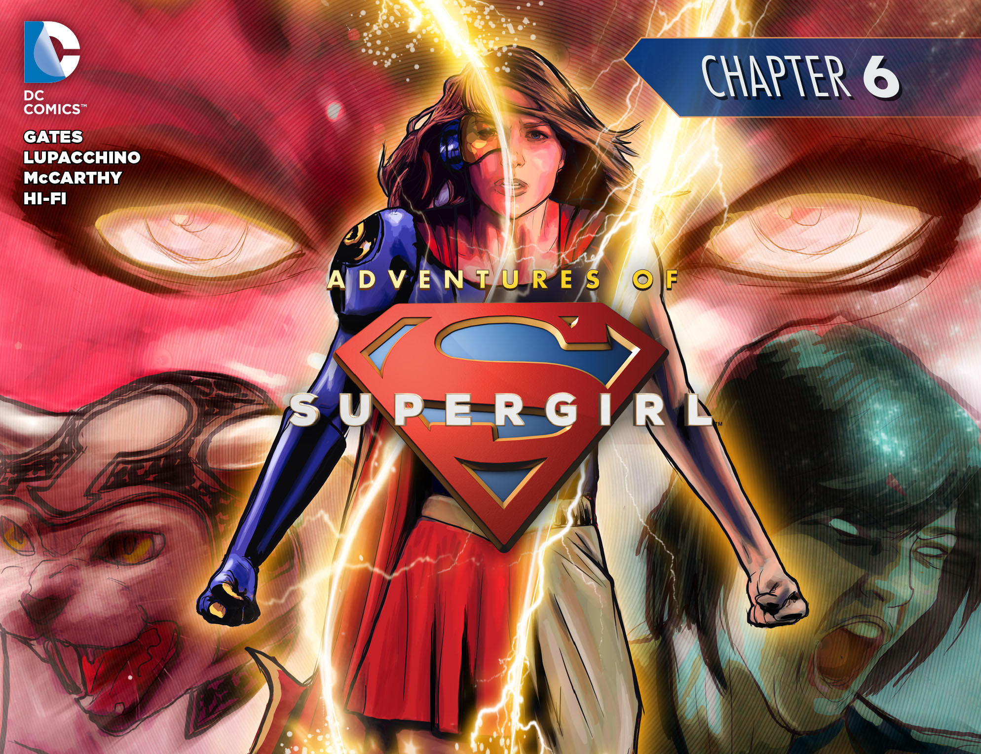 Read online Adventures of Supergirl comic -  Issue #6 - 1