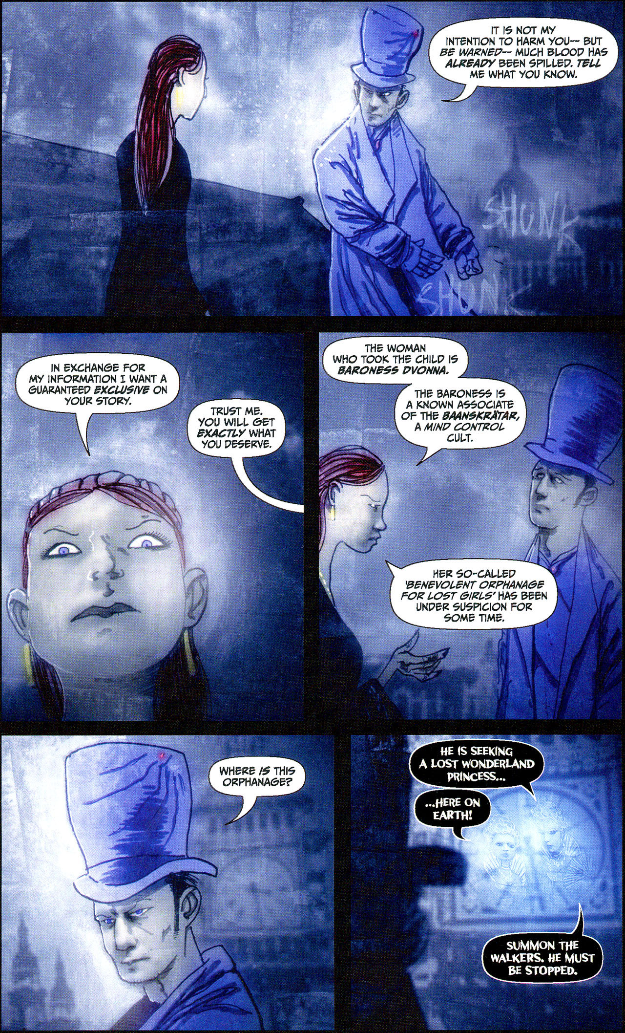 Read online Hatter M: The Looking Glass Wars comic -  Issue #3 - 9