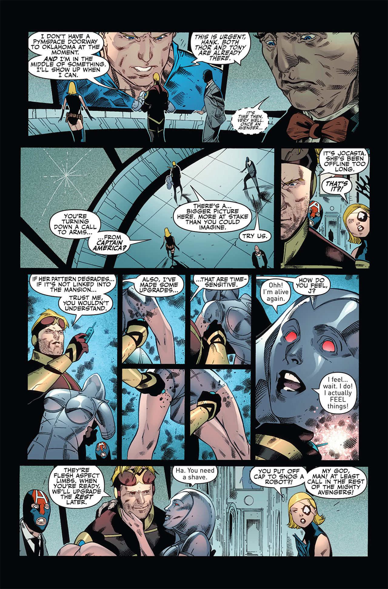 Read online The Mighty Avengers comic -  Issue #35 - 10