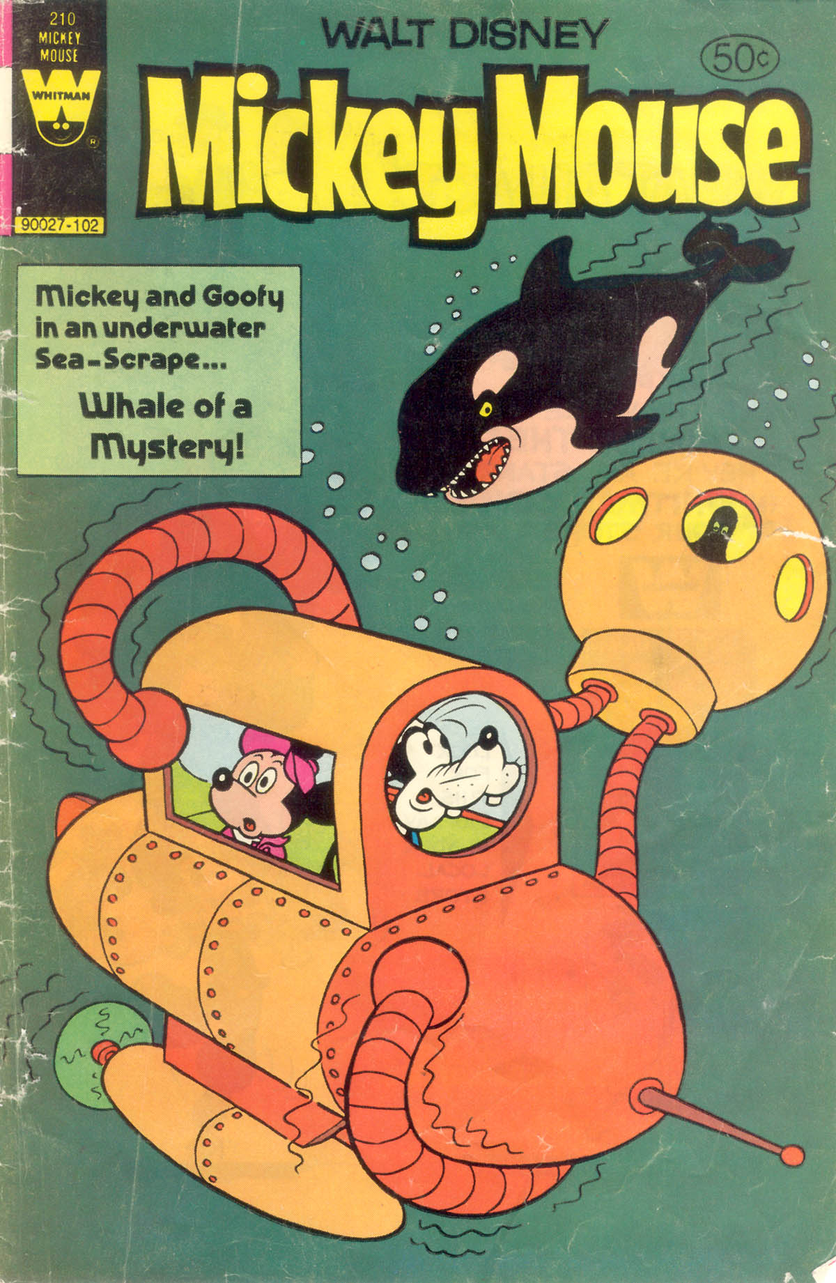 Read online Walt Disney's Mickey Mouse comic -  Issue #210 - 1