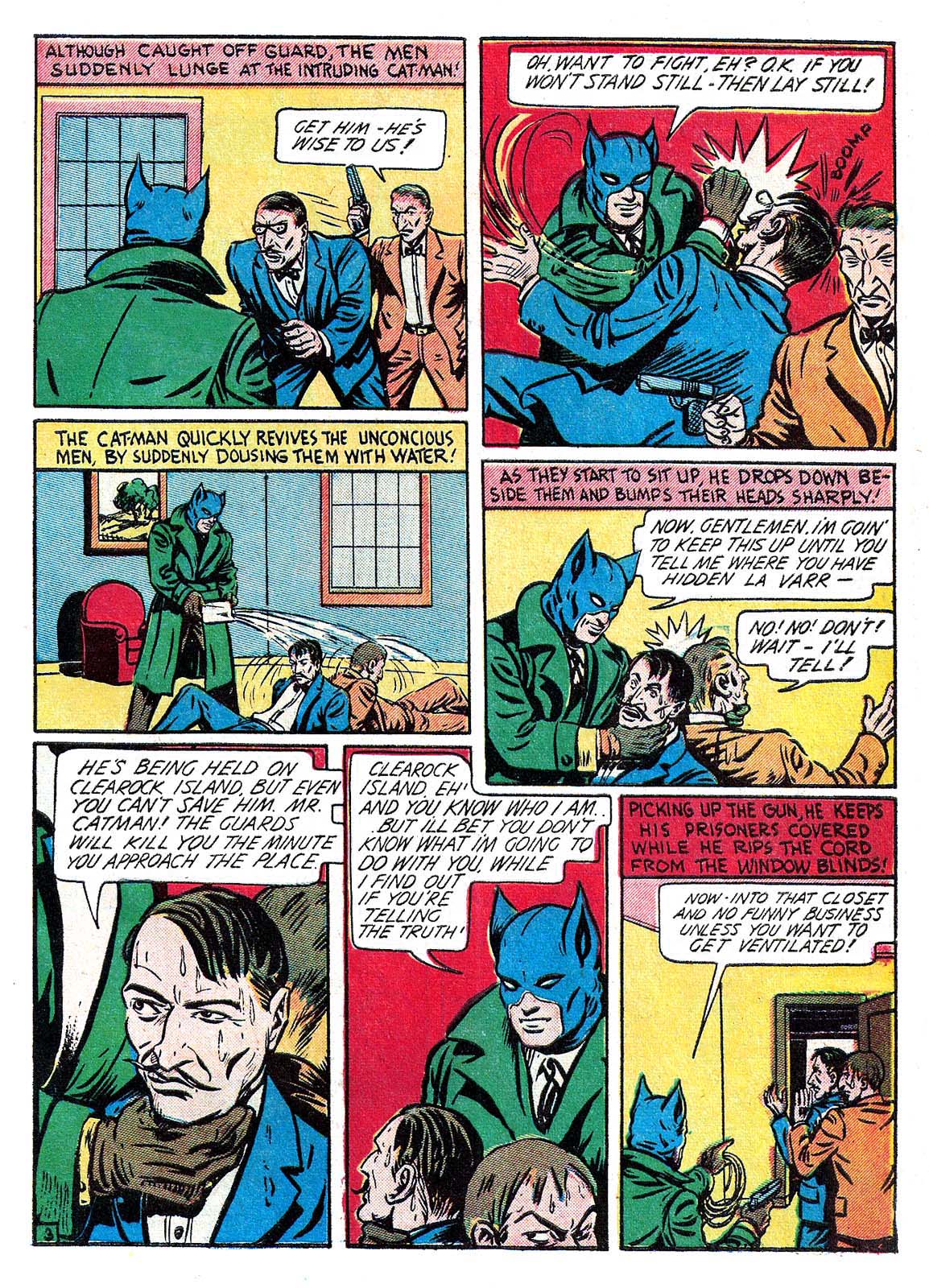 Read online Cat-Man Comics comic -  Issue #2 - 5