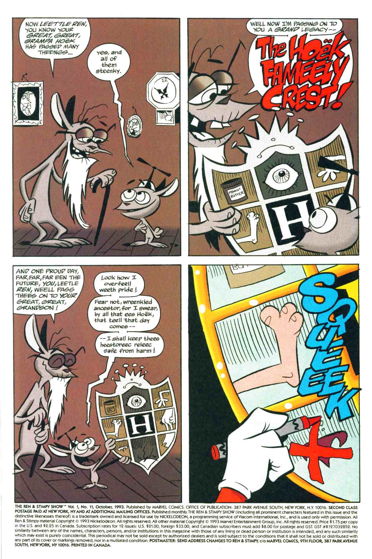 Read online The Ren & Stimpy Show comic -  Issue #11 - 2