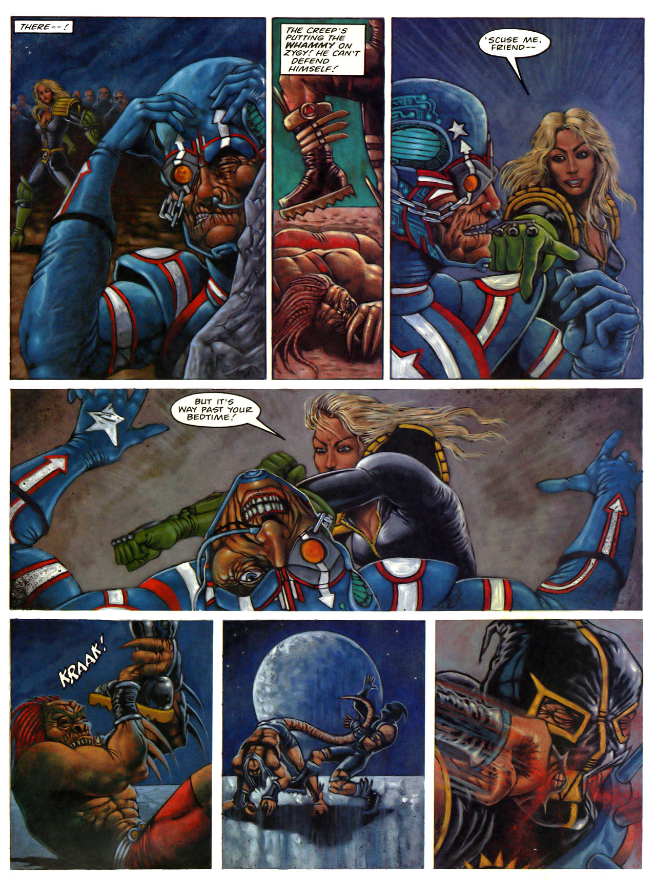 Read online Judge Dredd: The Megazine (vol. 2) comic -  Issue #52 - 49