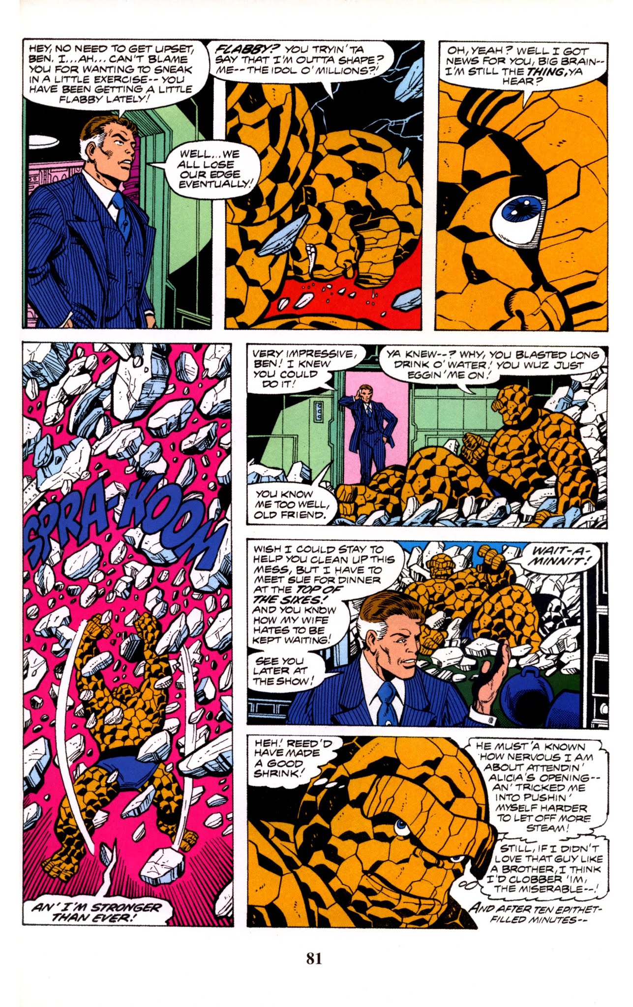 Read online Fantastic Four Visionaries: George Perez comic -  Issue # TPB 2 (Part 1) - 81