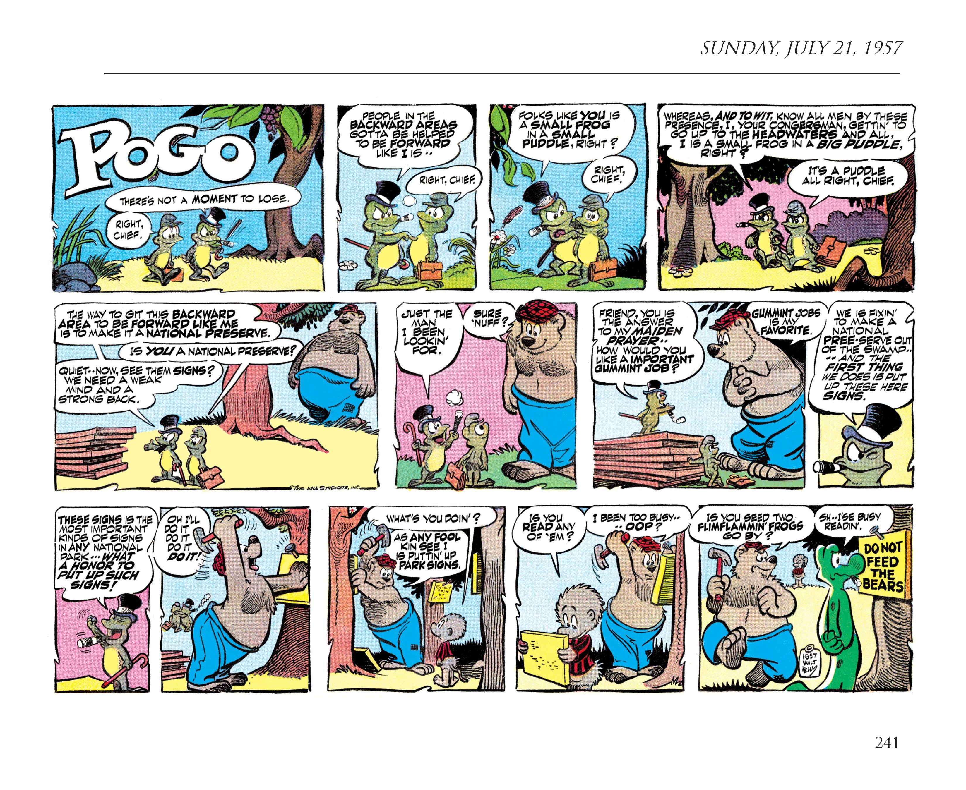 Read online Pogo by Walt Kelly: The Complete Syndicated Comic Strips comic -  Issue # TPB 5 (Part 3) - 50