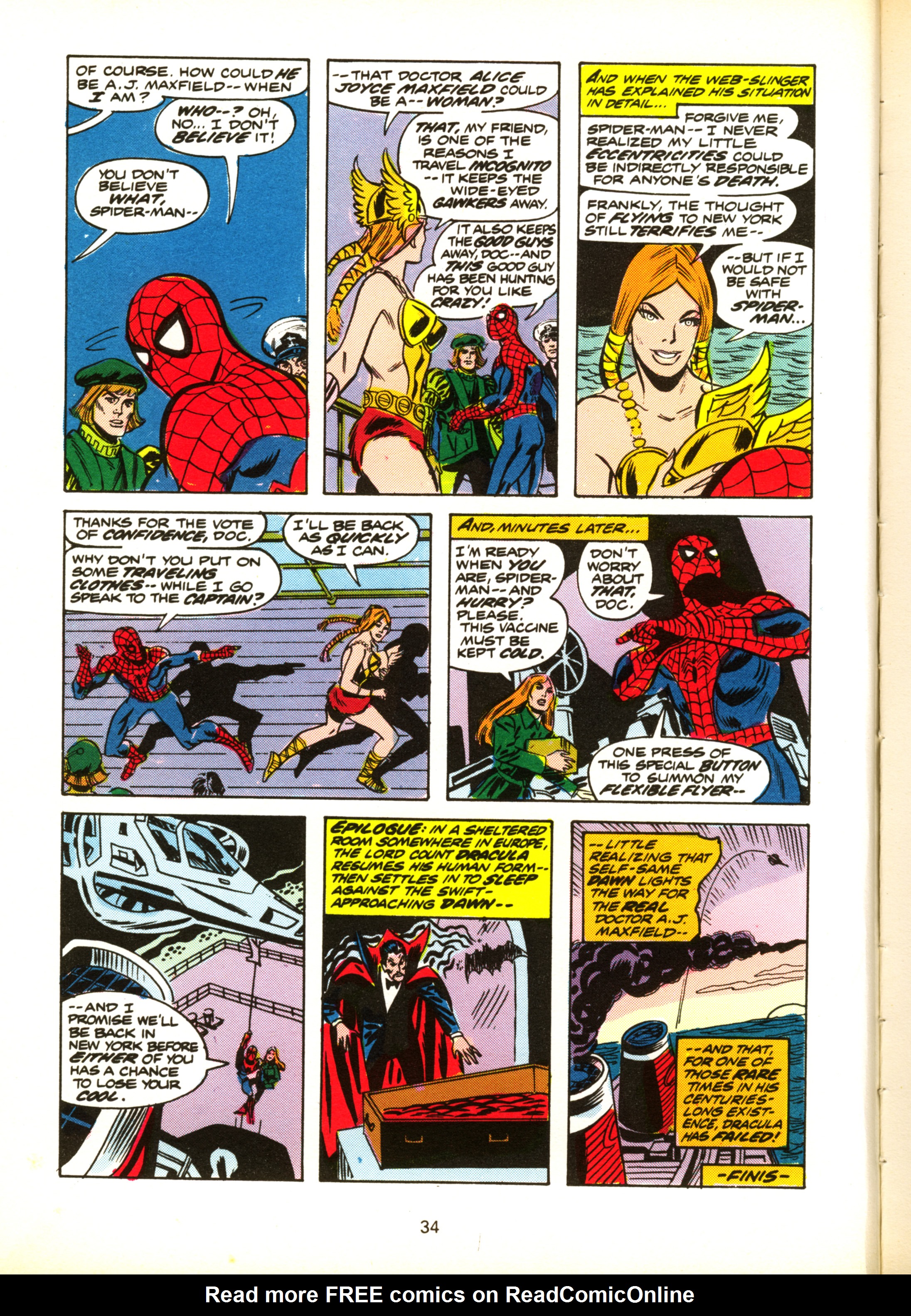Read online Spider-Man Annual (1974) comic -  Issue #1976 - 32