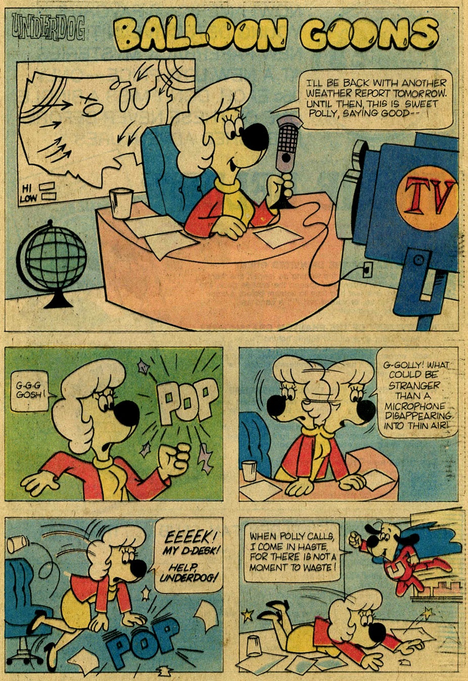 Read online Underdog (1975) comic -  Issue #15 - 15