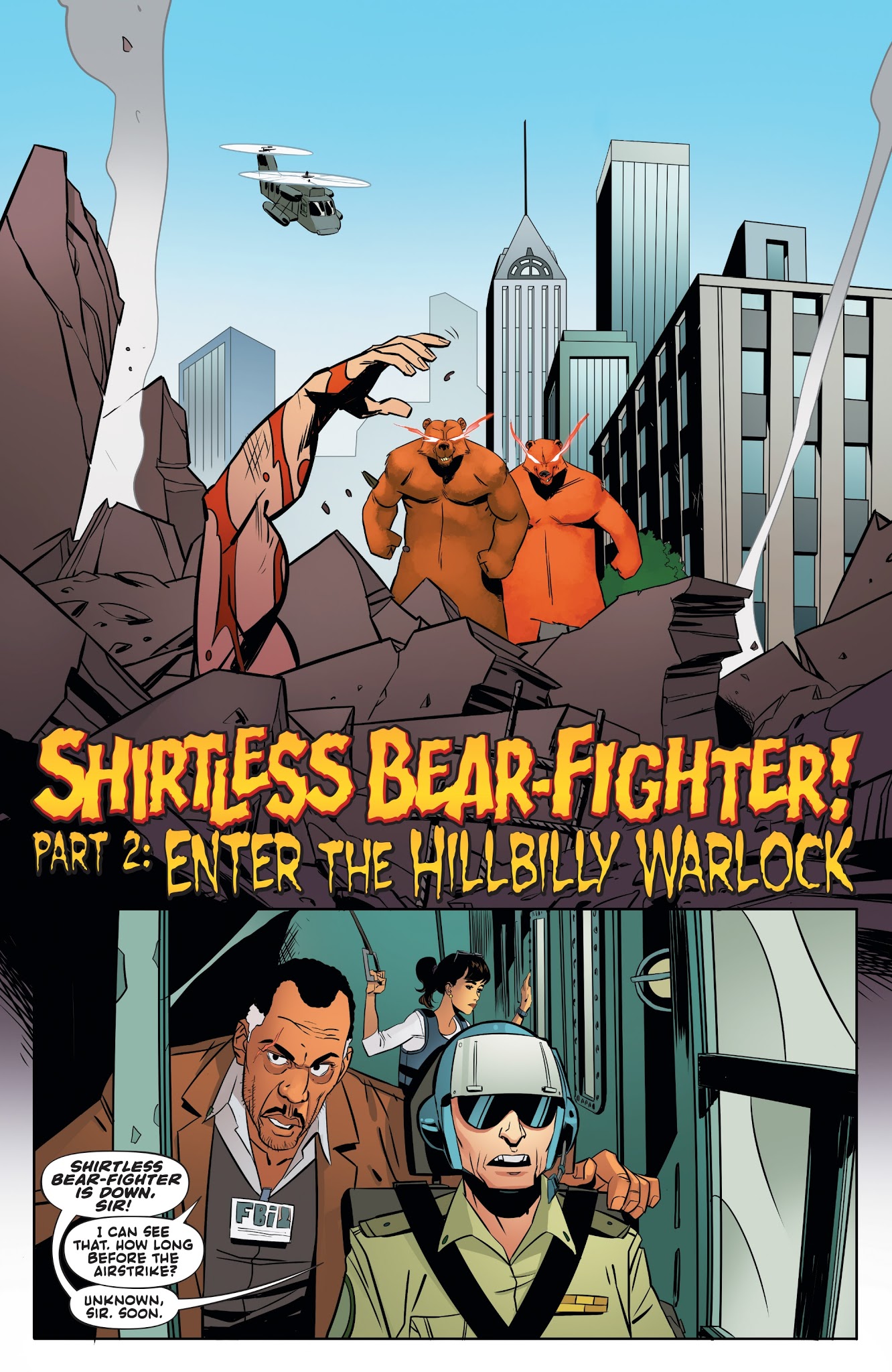 Read online Shirtless Bear-Fighter! comic -  Issue #2 - 3