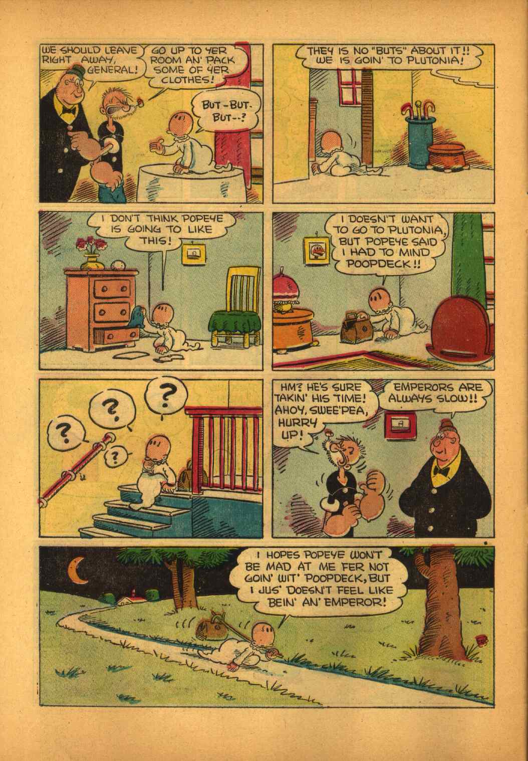 Read online Four Color Comics comic -  Issue #219 - 10