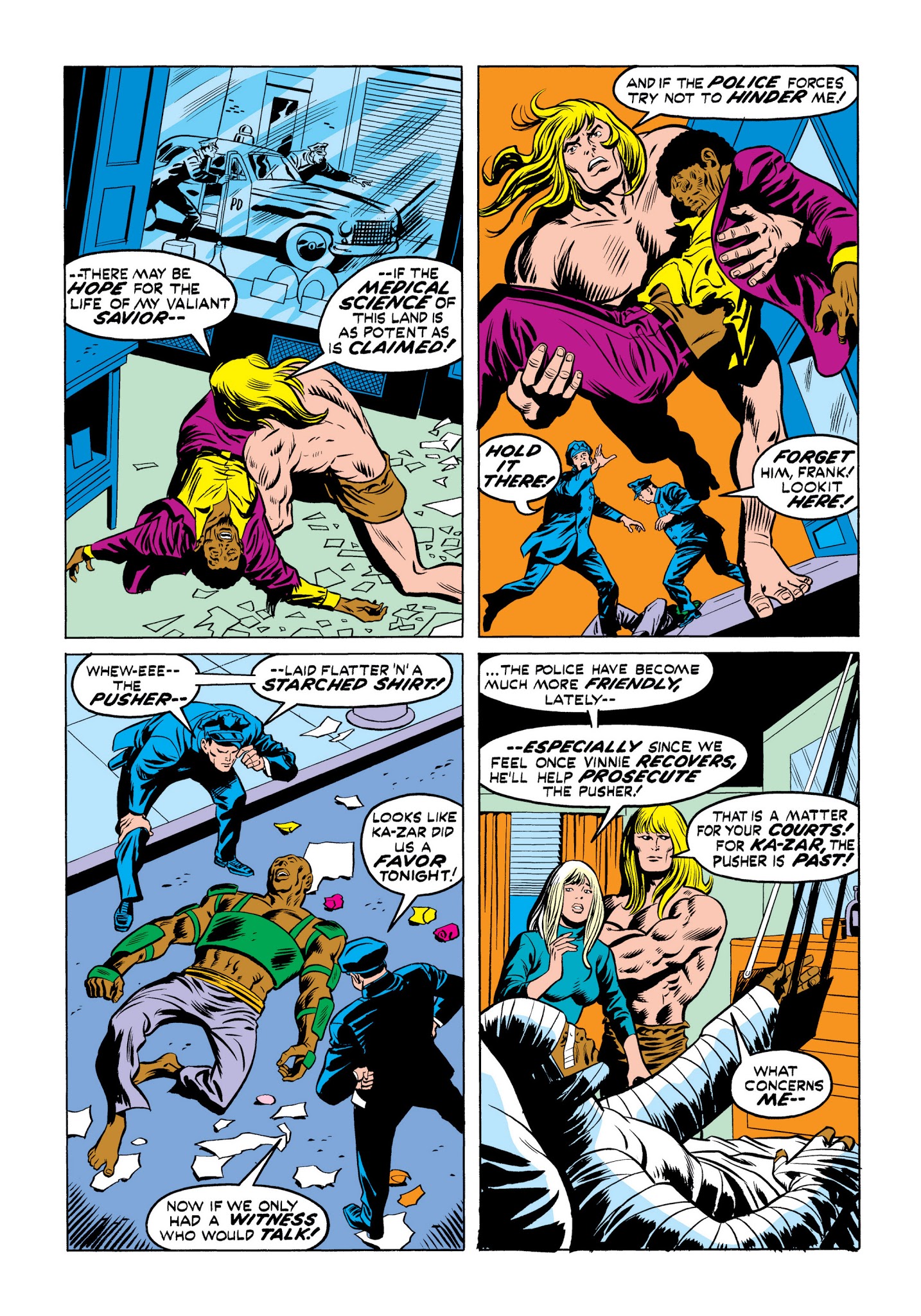 Read online Marvel Masterworks: Ka-Zar comic -  Issue # TPB 1 - 88