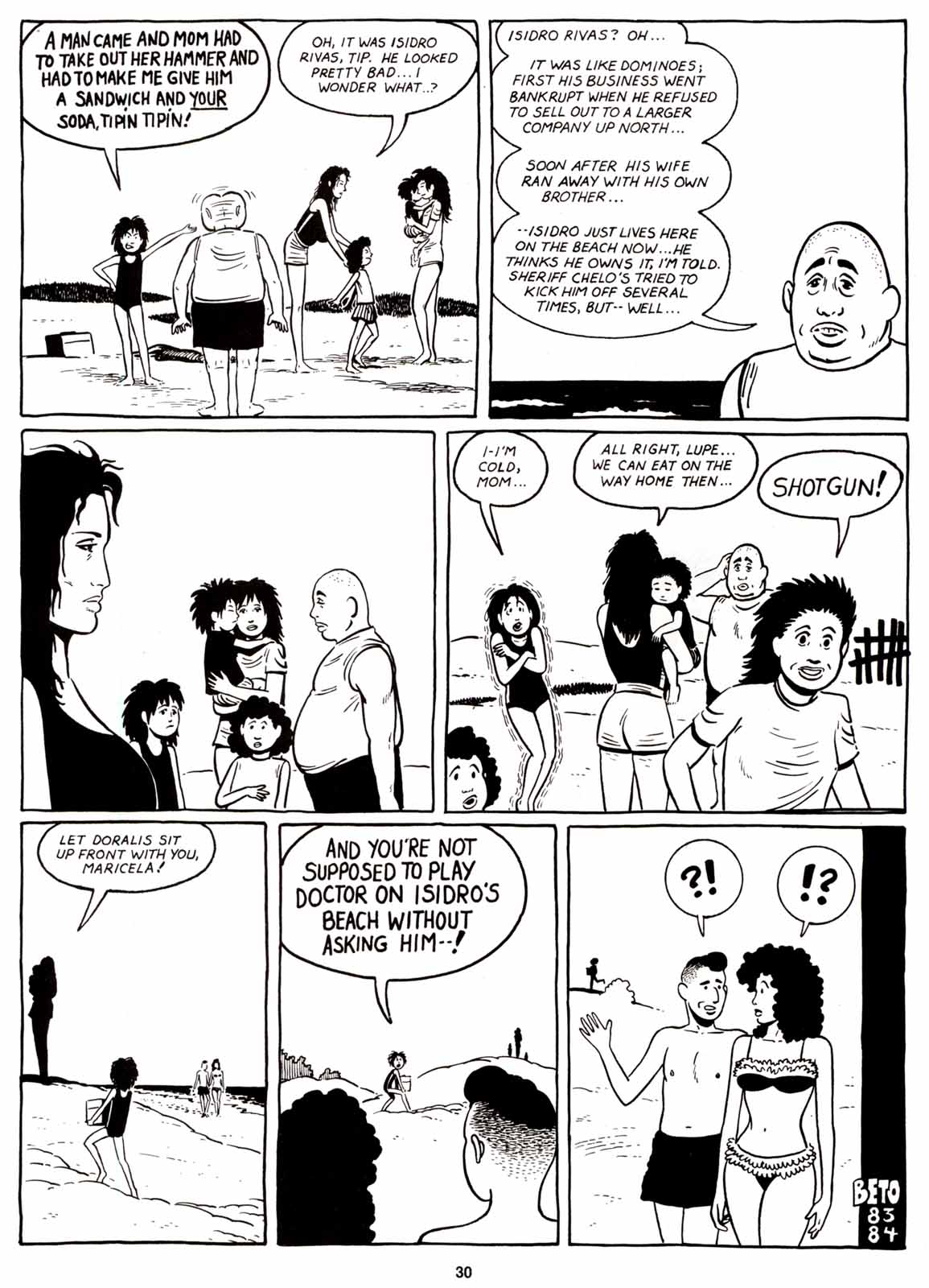 Read online Love and Rockets (1982) comic -  Issue #8 - 32