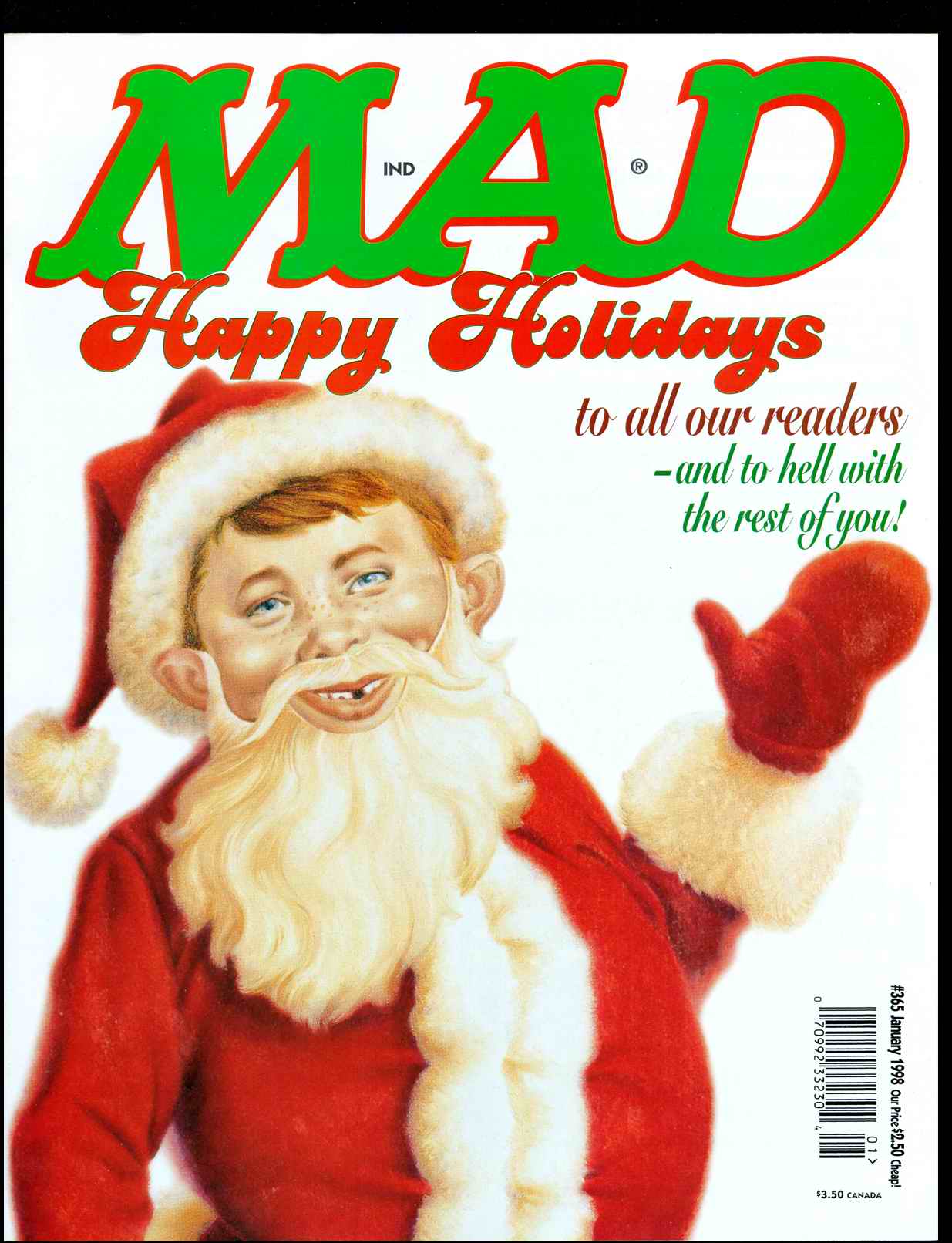 Read online MAD comic -  Issue #365 - 2