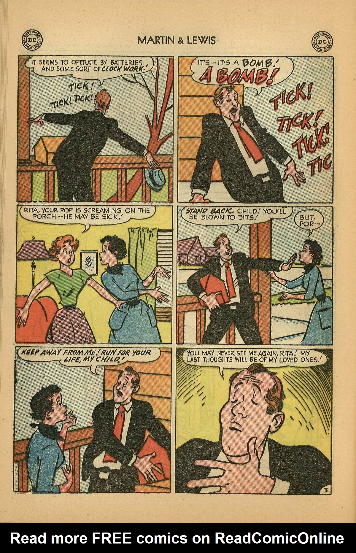 Read online The Adventures of Dean Martin and Jerry Lewis comic -  Issue #10 - 38