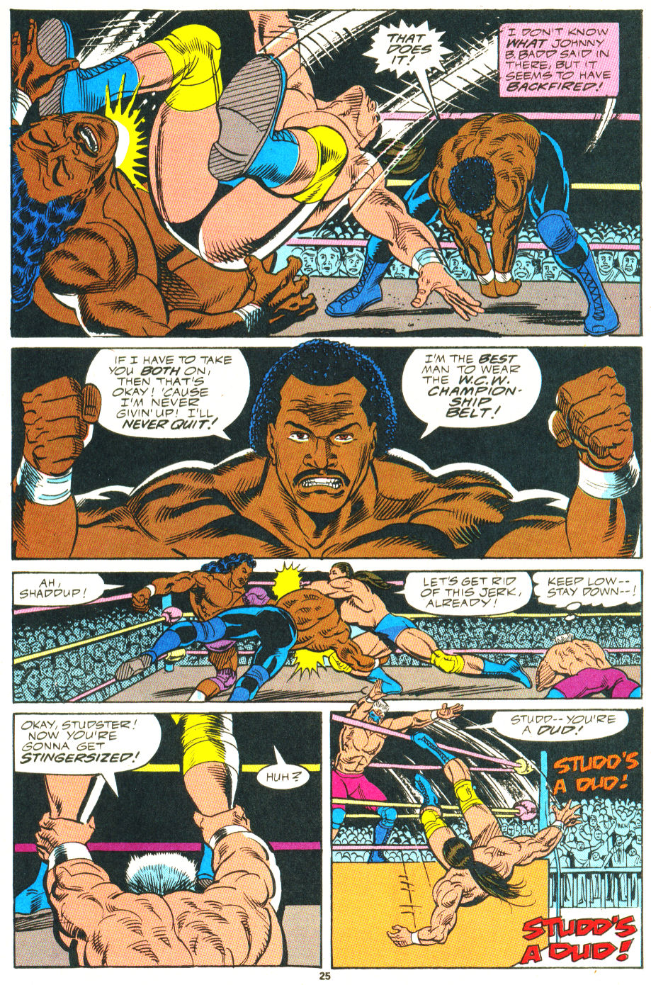 Read online WCW World Championship Wrestling comic -  Issue #1 - 19