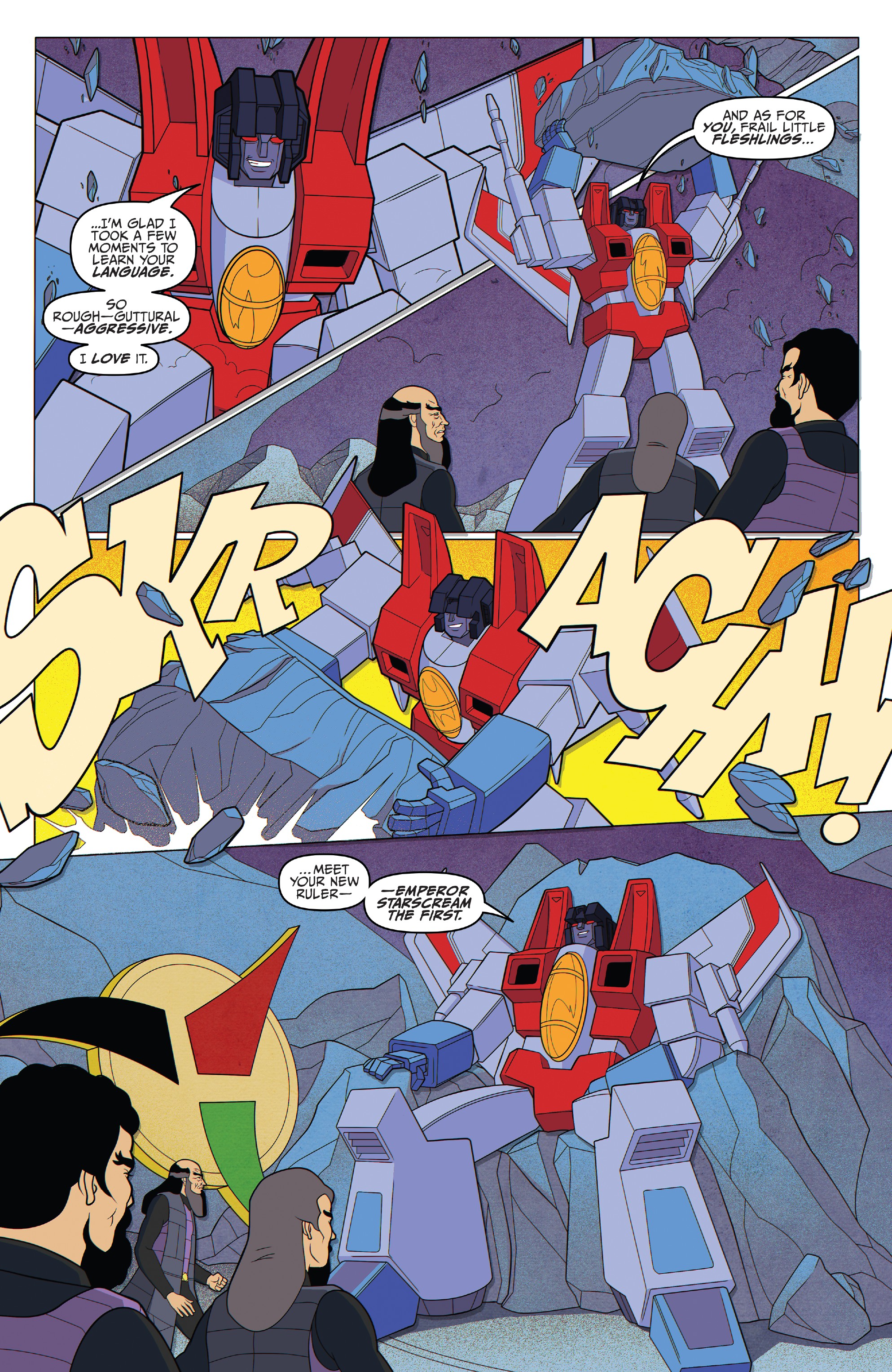 Read online Star Trek vs. Transformers comic -  Issue #5 - 6