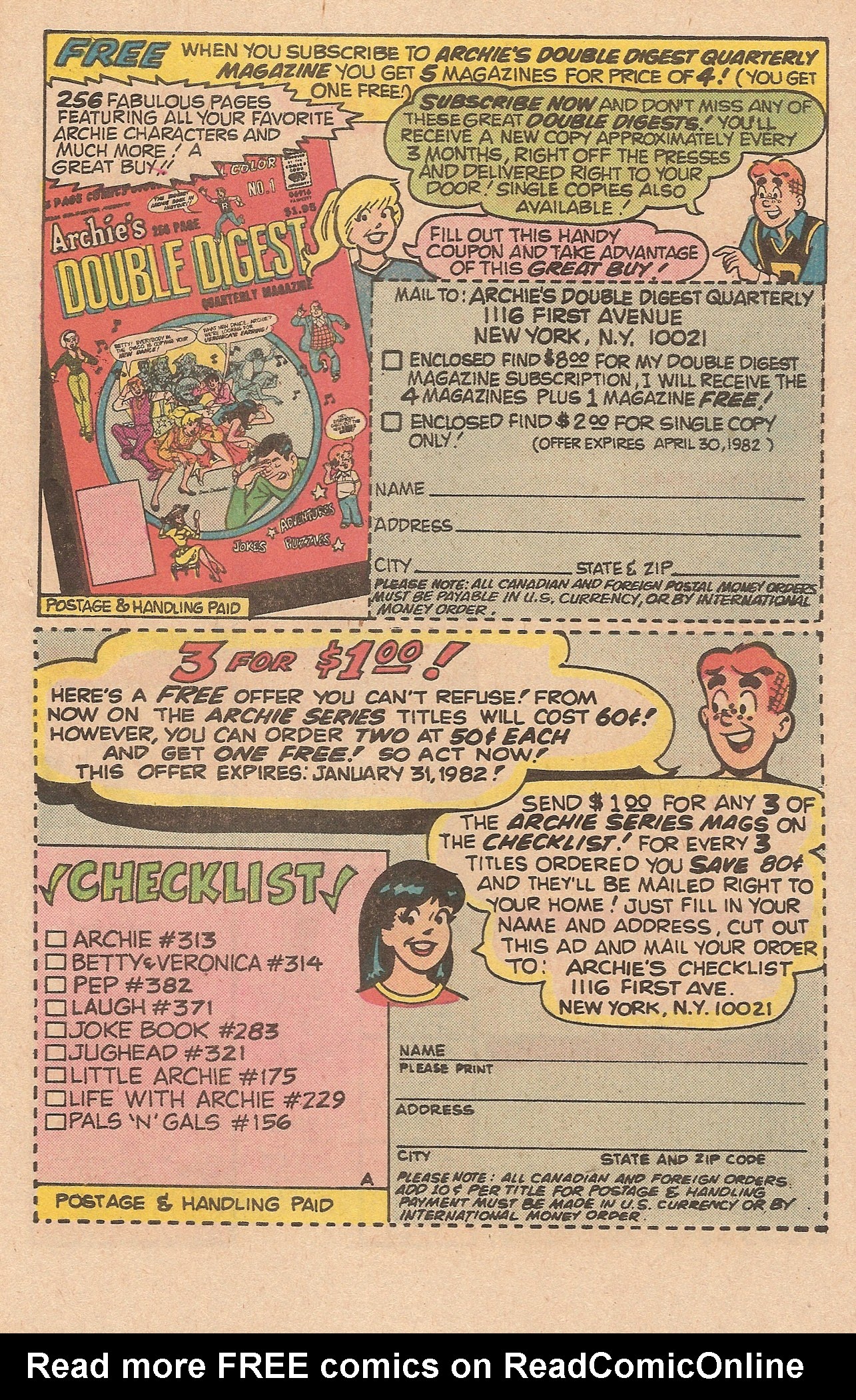 Read online Jughead's Jokes comic -  Issue #75 - 27