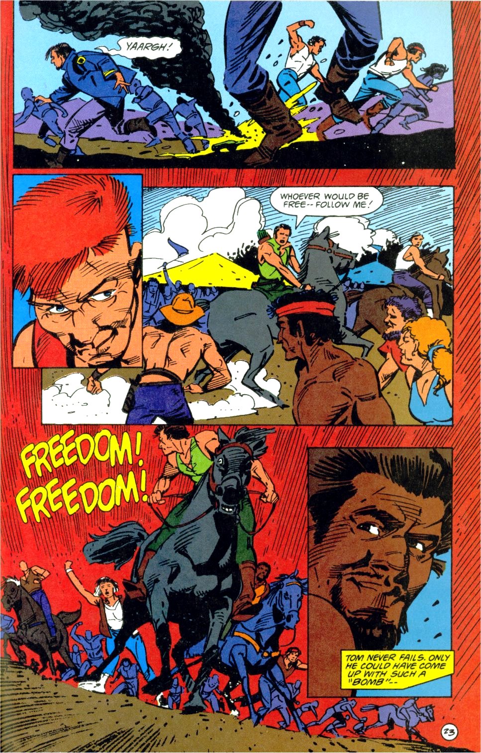 Read online Outlaws comic -  Issue #5 - 24