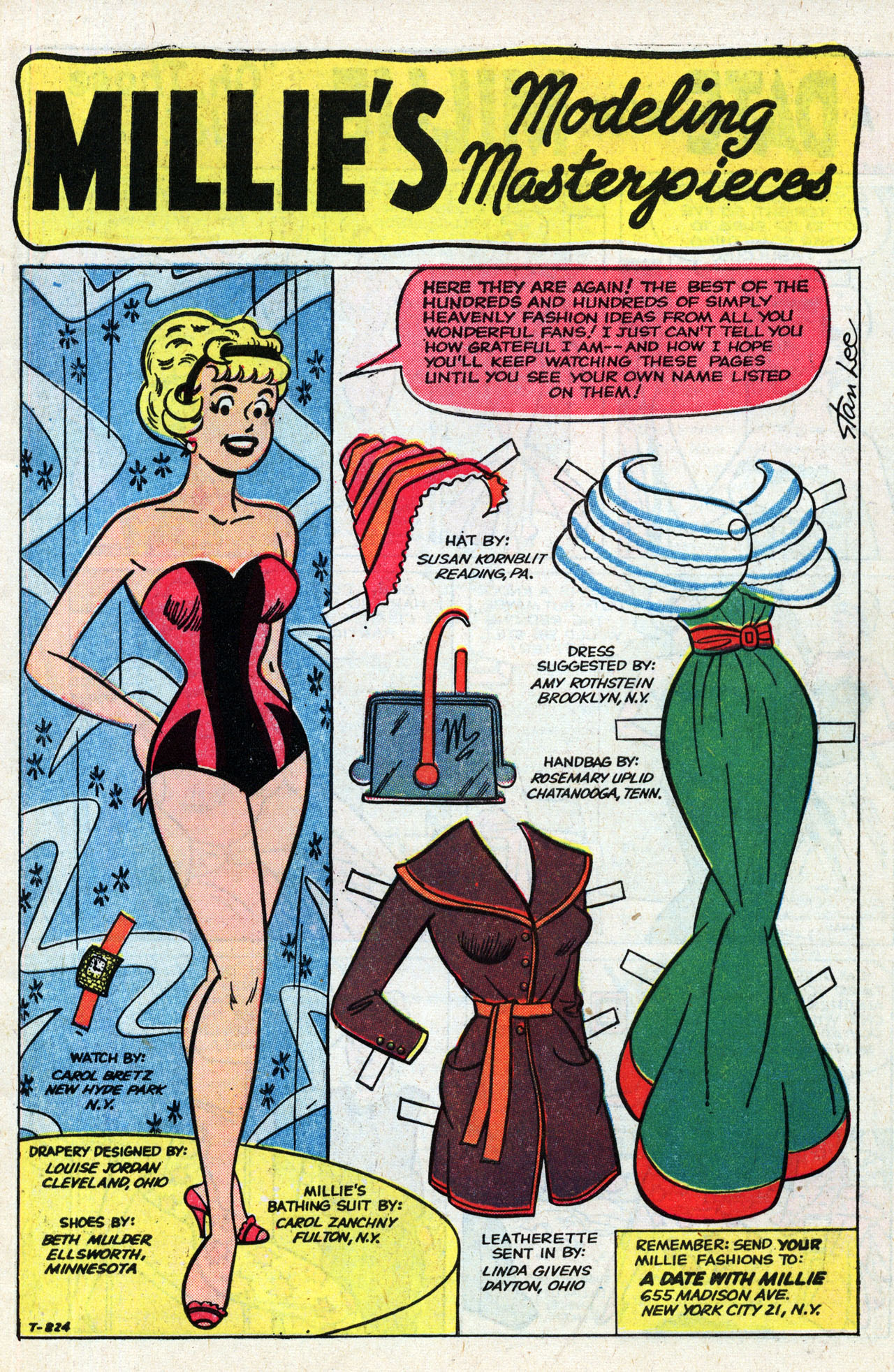Read online A Date with Millie (1959) comic -  Issue #6 - 7