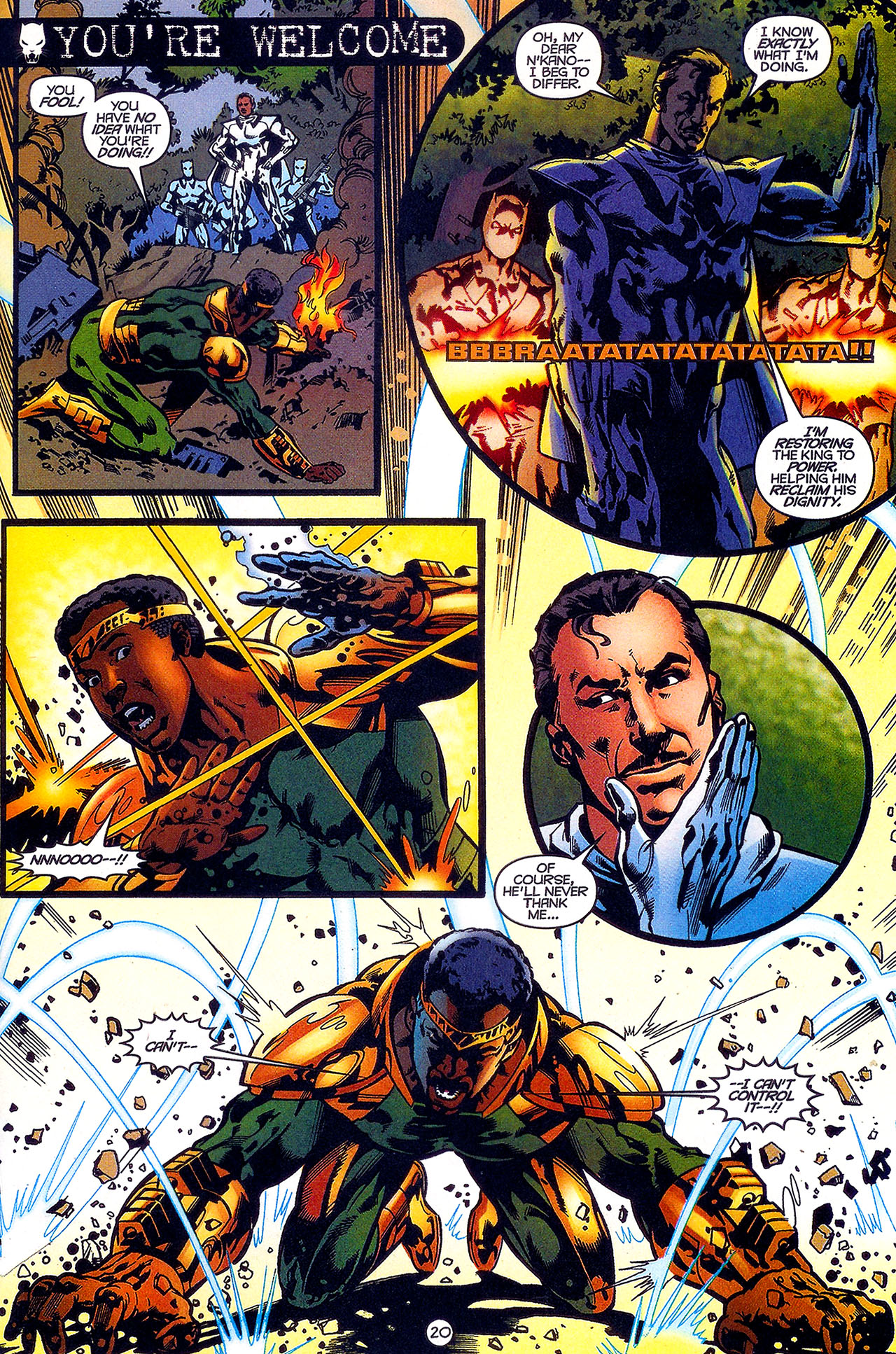 Read online Black Panther (1998) comic -  Issue #26 - 21