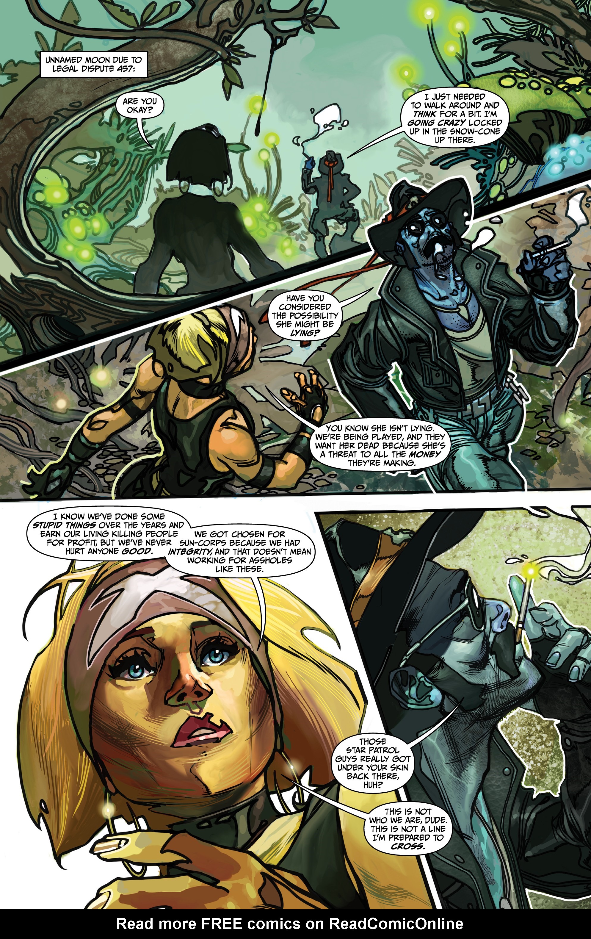 Read online Sharkey the Bounty Hunter comic -  Issue #4 - 11