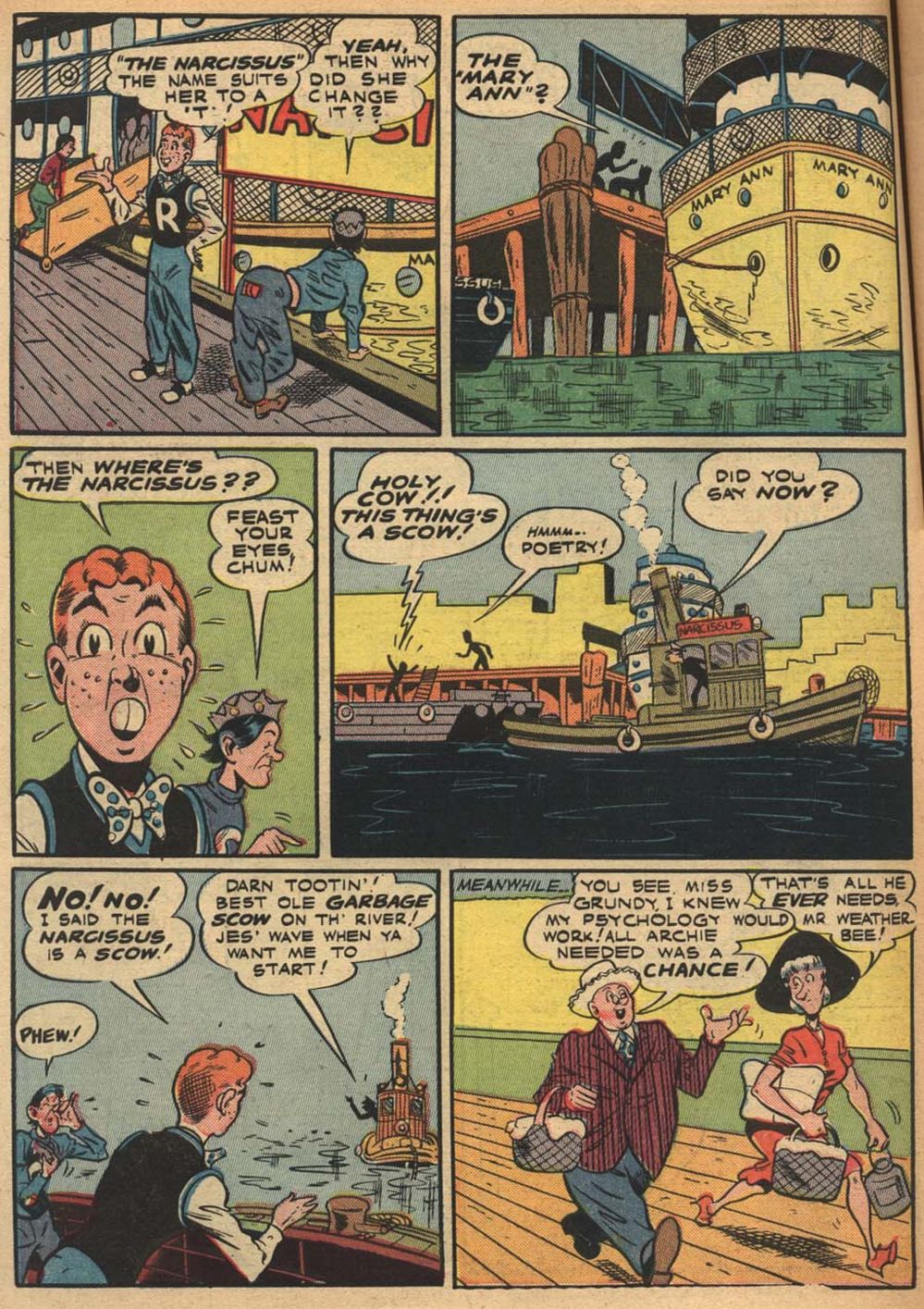 Read online Pep Comics comic -  Issue #49 - 9
