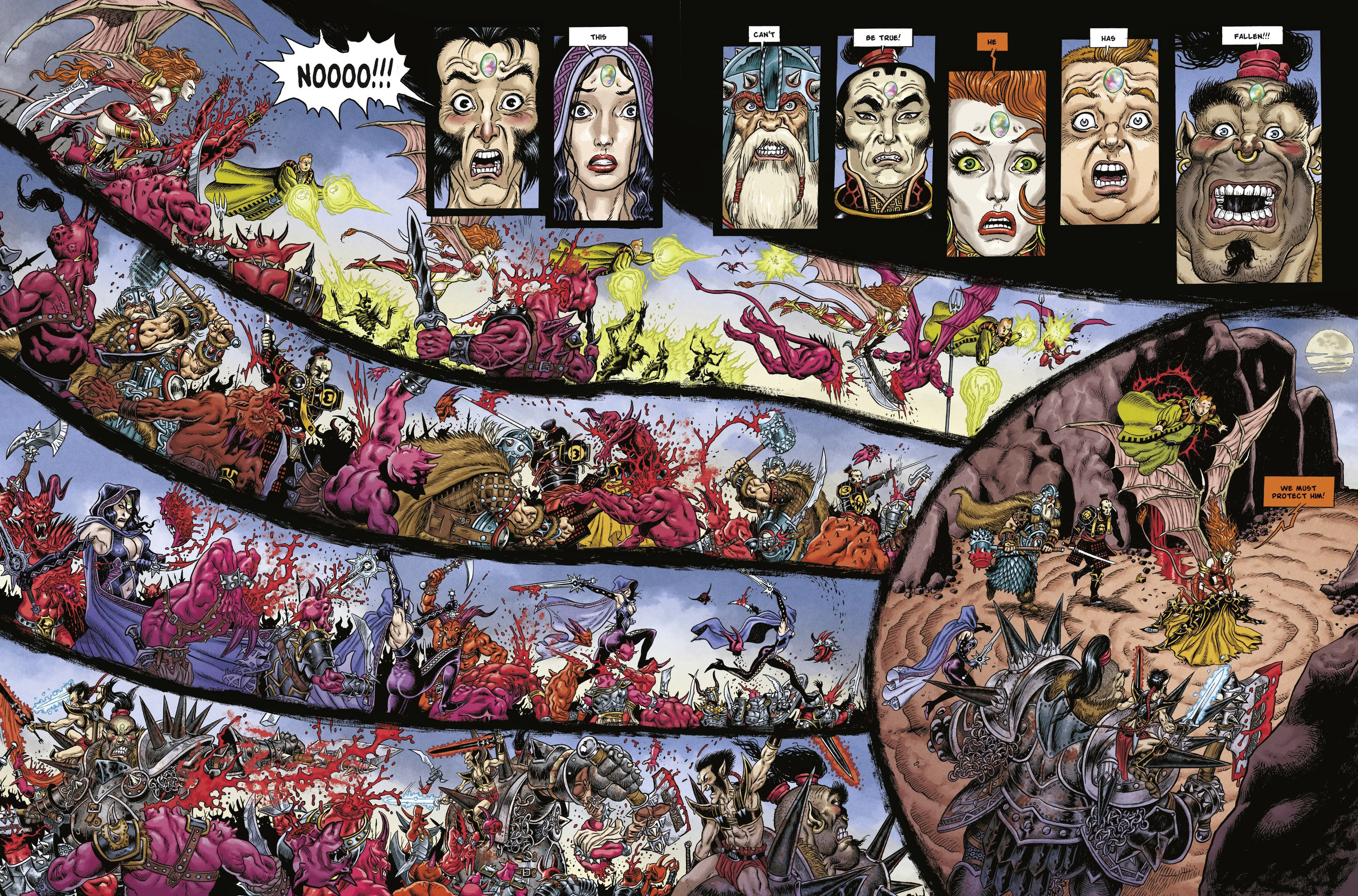 Read online The Black Moon Chronicles comic -  Issue #20 - 36