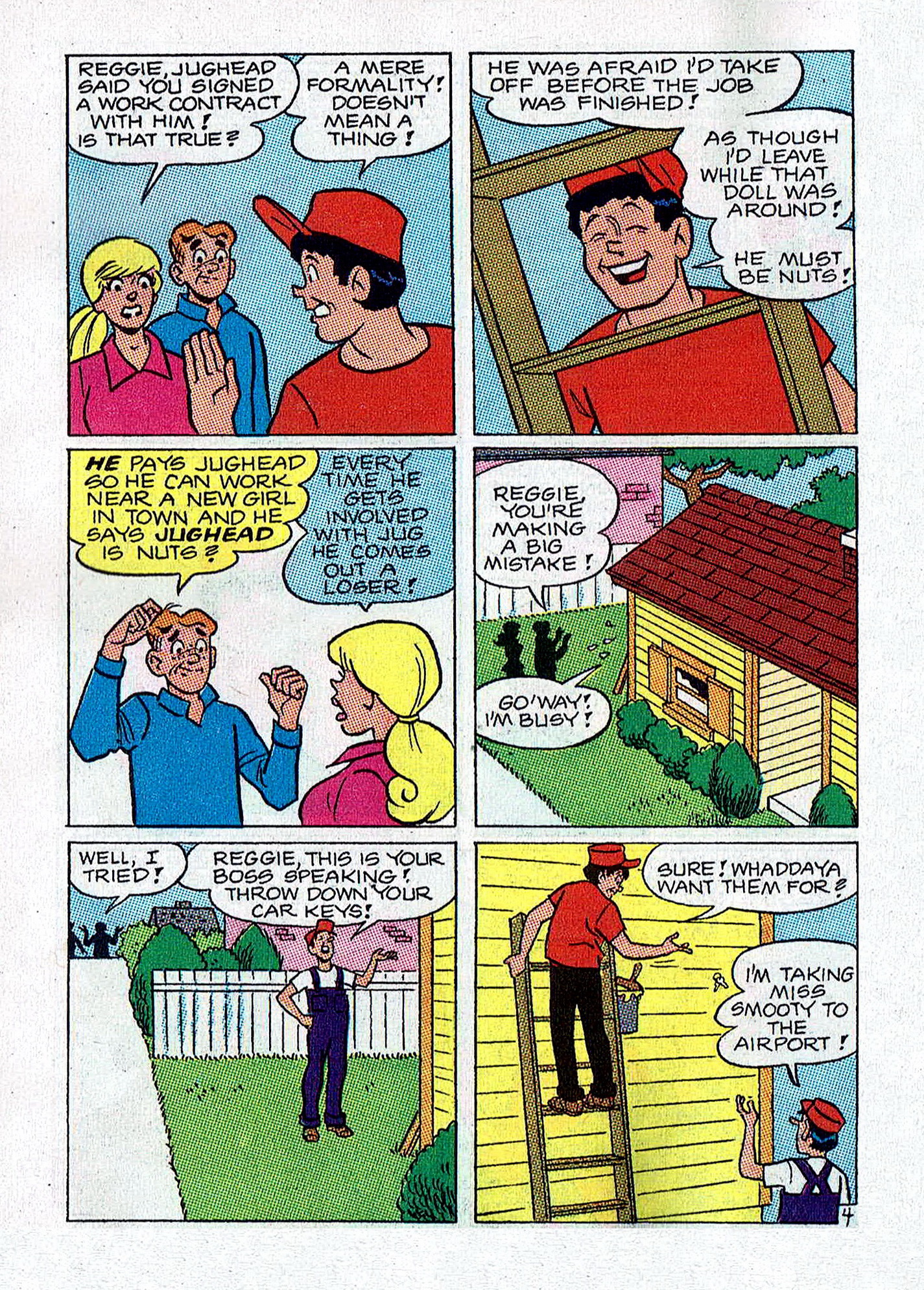 Read online Jughead Jones Comics Digest comic -  Issue #75 - 128