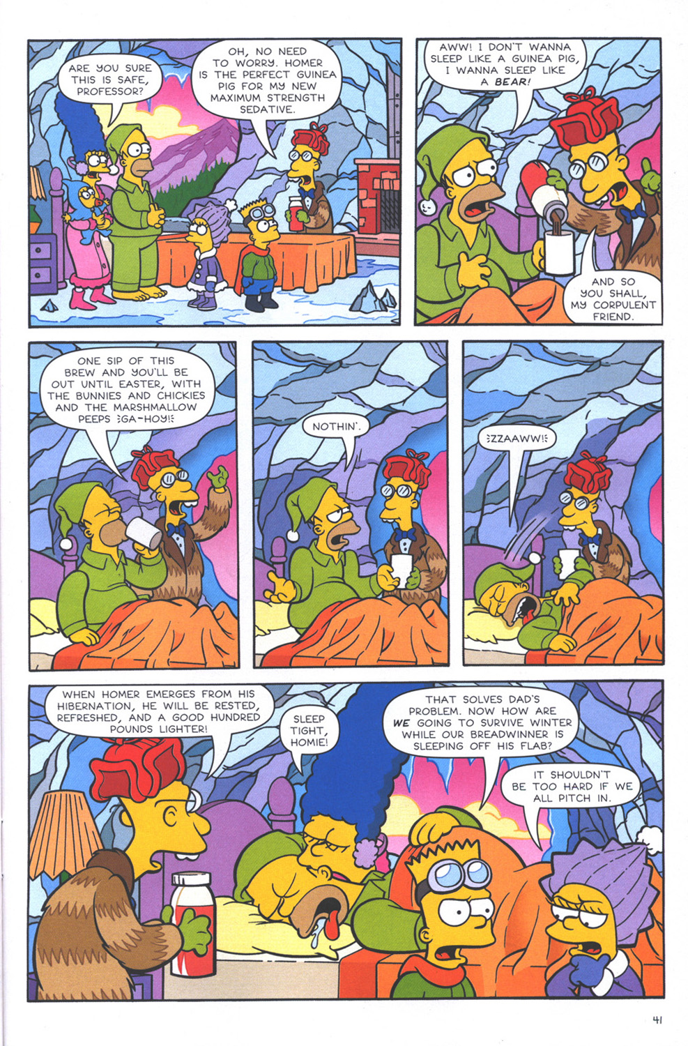 Read online The Simpsons Winter Wingding comic -  Issue #3 - 43