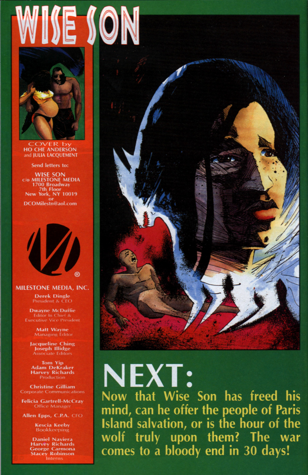Read online Wise Son: The White Wolf comic -  Issue #3 - 25