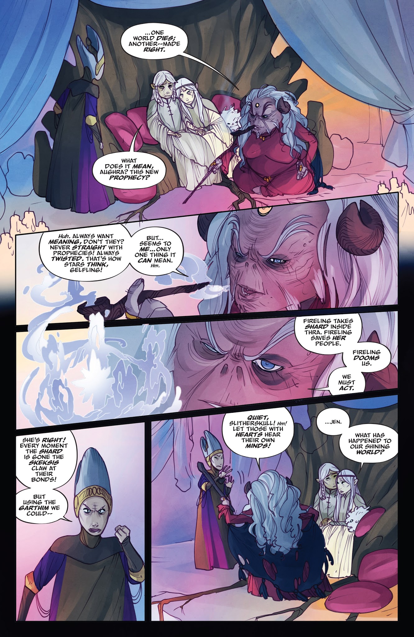 Read online The Power of the Dark Crystal comic -  Issue #4 - 13