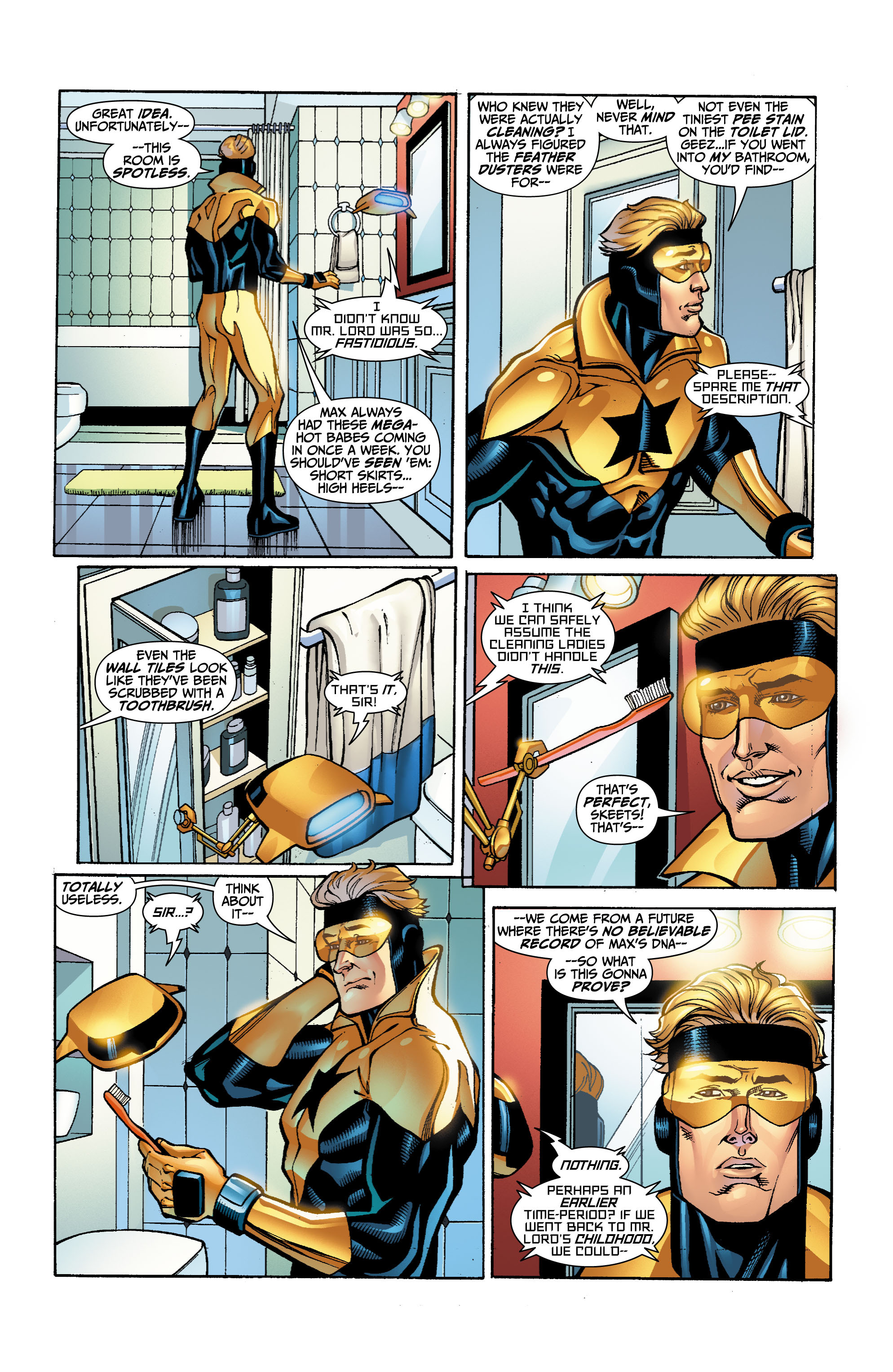 Read online Booster Gold (2007) comic -  Issue #33 - 20