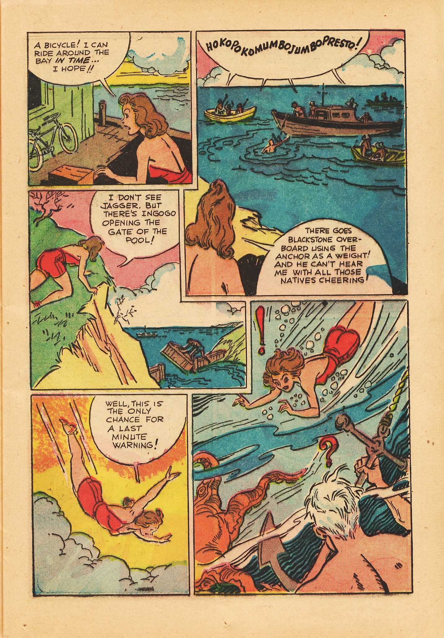 Read online Super-Magician Comics comic -  Issue #22 - 23